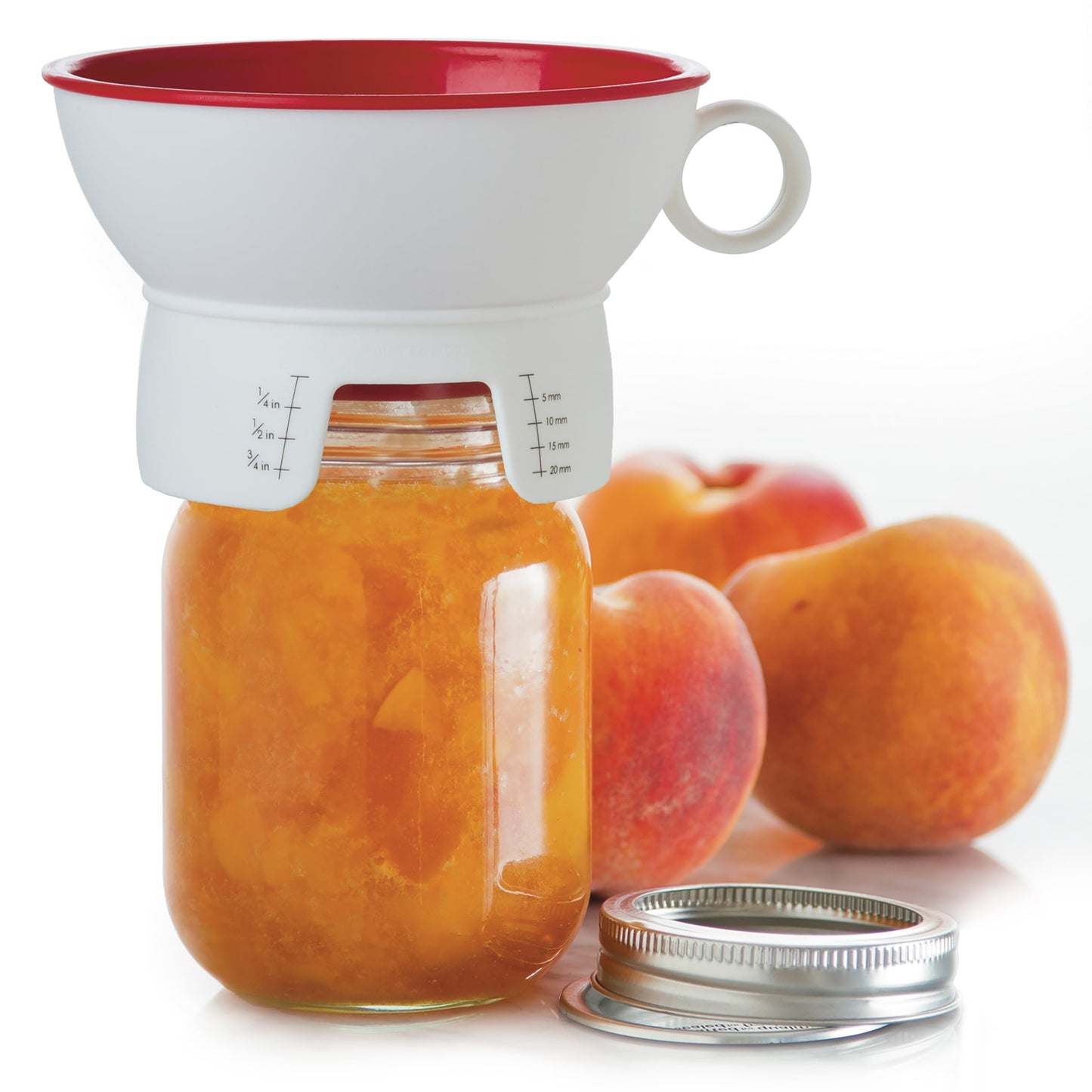 Cuchara y Embudo para Enlatado Prepworks Blanco