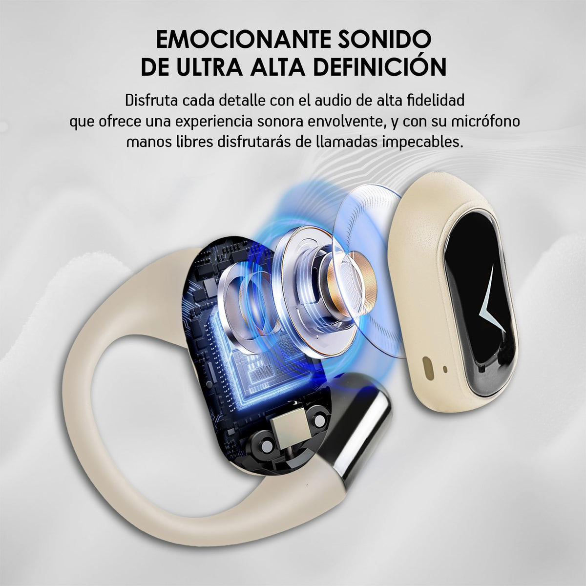 Audífonos Inalámbricos Akane Open Ear Deportivos Bluetooth 5.4 para Correr