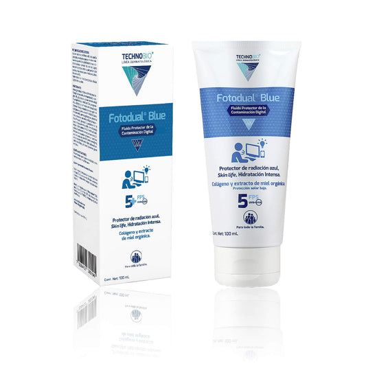 Protector Fotodual Azul Hidratante Corporal con Nutrientes y Aminoácidos