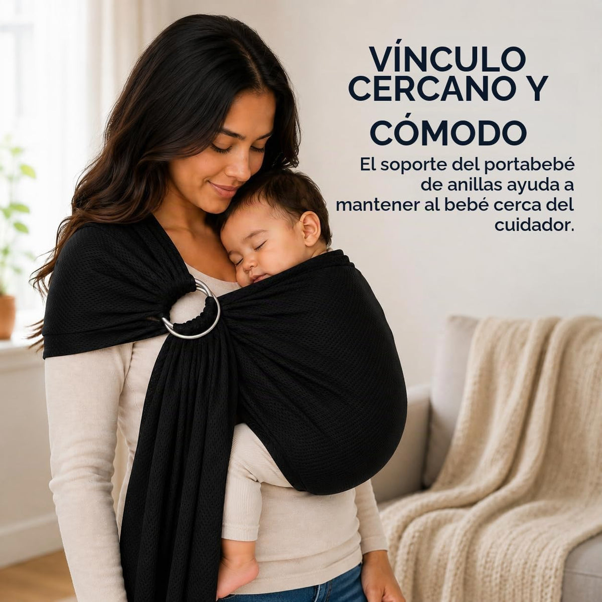 Vlokup Portabebés de Anillo de Agua para Bebé | Malla Transpirable y Ligera para Recién Nacido, Niños y Niños Pequeños | Perfecto para Verano, Natación, Piscina
