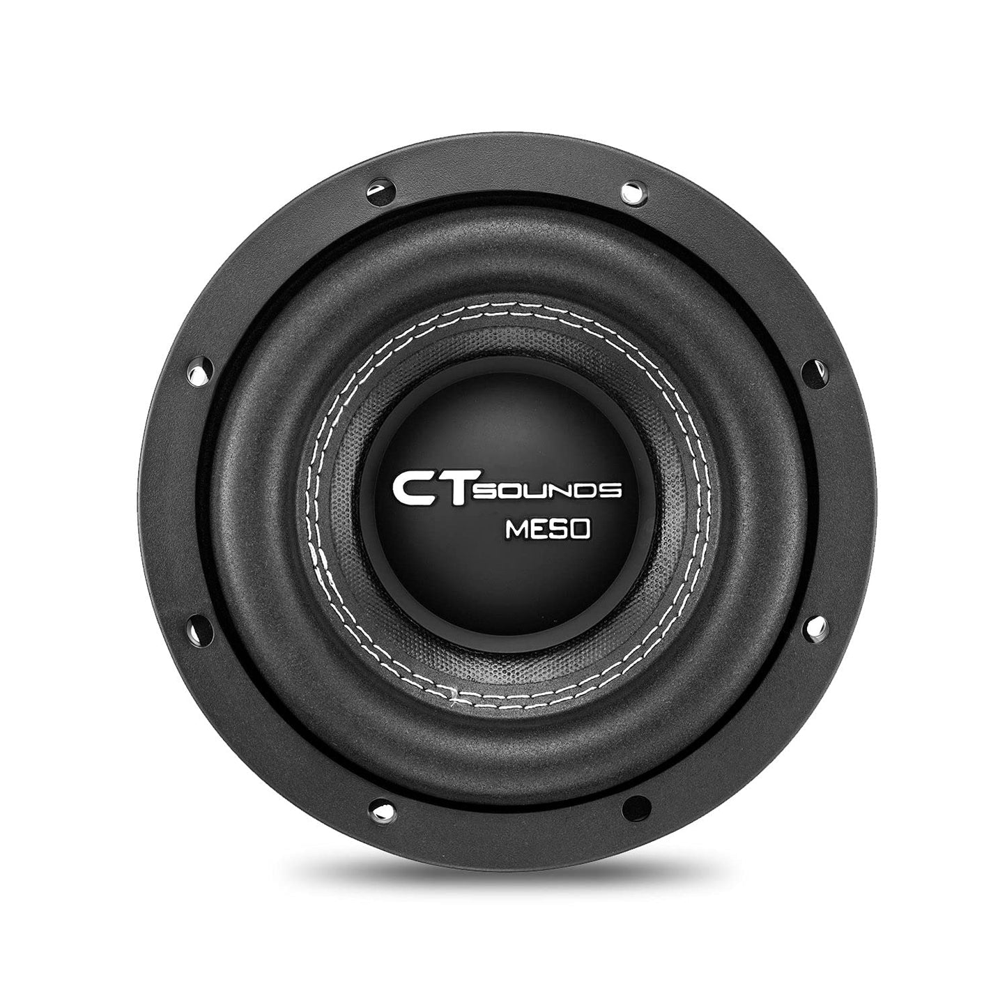 CT Sounds Meso-6.5-D4 Subwoofer para Coche de 6.5 Pulgadas, Doble 4 ohmios, 800 vatios máximo