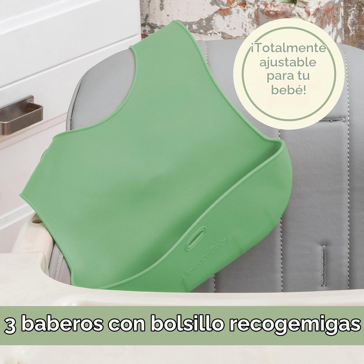 Upward Baby - Suministros de destete LED para bebé, juego de alimentación de bebé, esencial para la alimentación del bebé, conjunto de destete LED para bebé, esencial para comer bebés, juego de