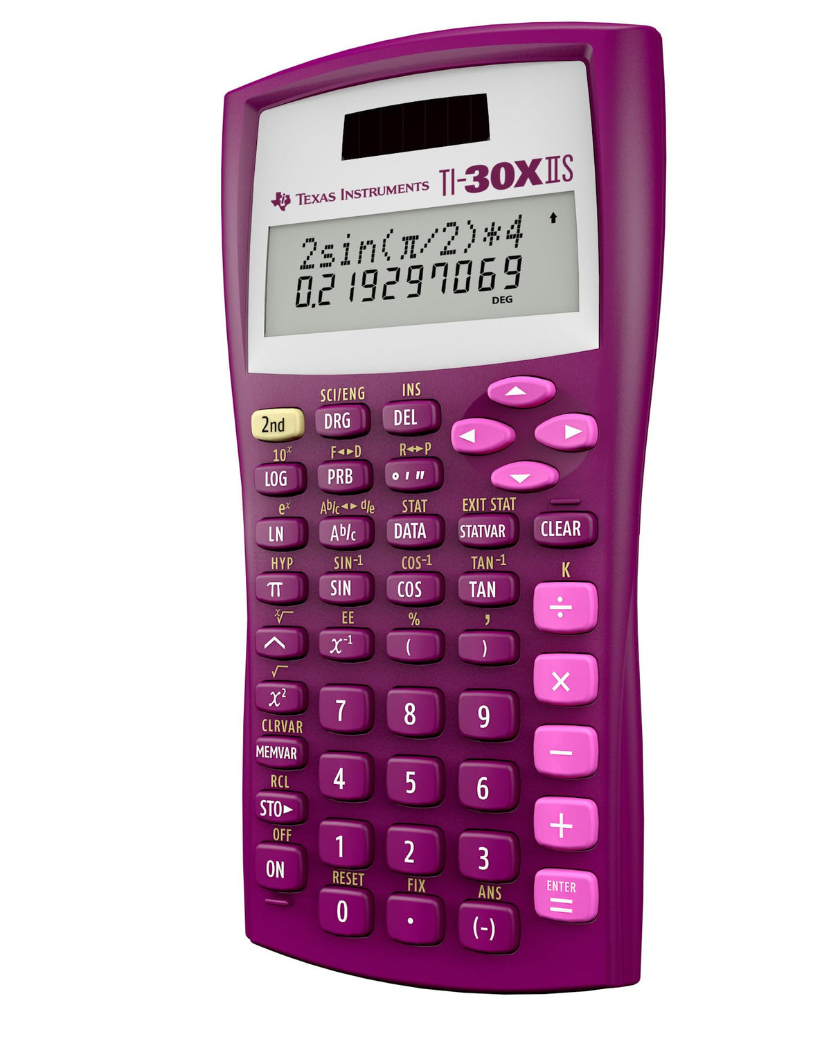 Calculadora Científica Texas Instruments TI-30 X IIS Raspberry 2 Líneas
