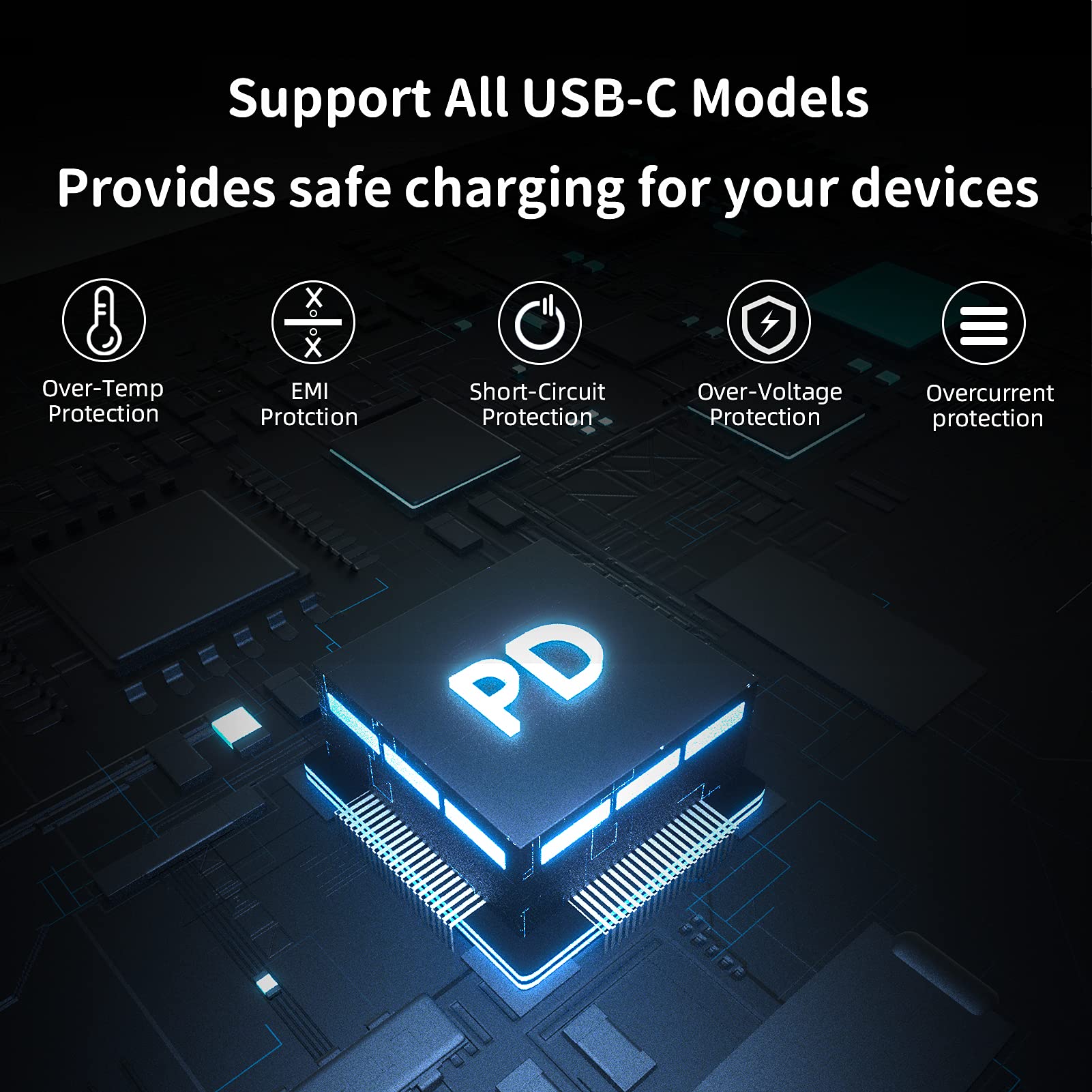 Cargador USB C de carga rápida súper tipo C con cable para Android con suministro de energía de 25W, adaptador de bloque de pared para teléfono celular compatible para Samsung LG Galaxy S21 Ultra Plus