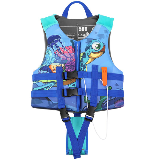 Chaleco de Natación PAETAE Neopreno Niños 1 a 9 Años