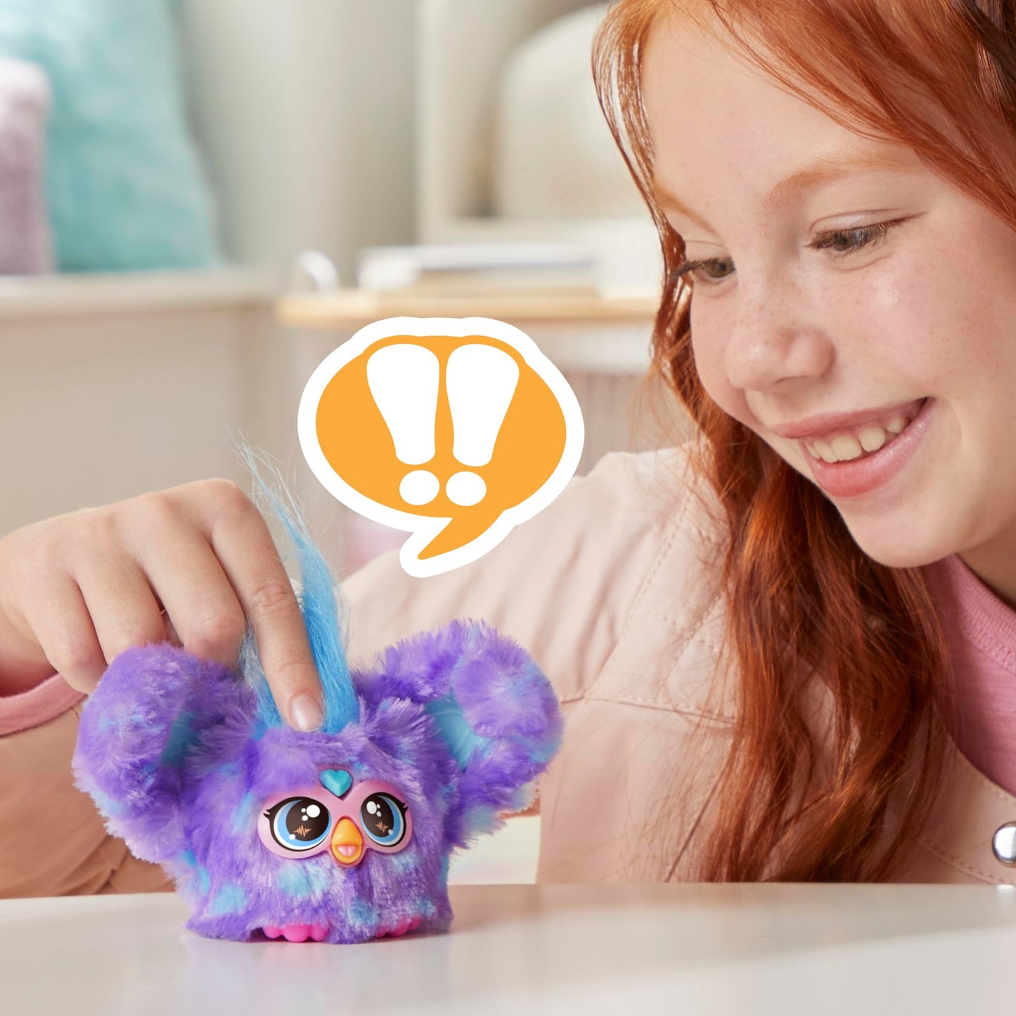 Furby Furblets - Miniamigo Groo-Vee - Morado - Peluches electrónicos para niños y niñas a Partir de 6 años
