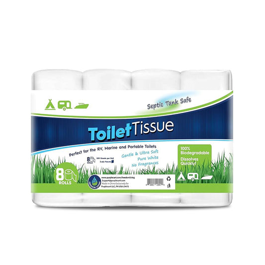 Papel Higiénico Freedom Living Blanco Biodegradable para RV, Camping y Marina