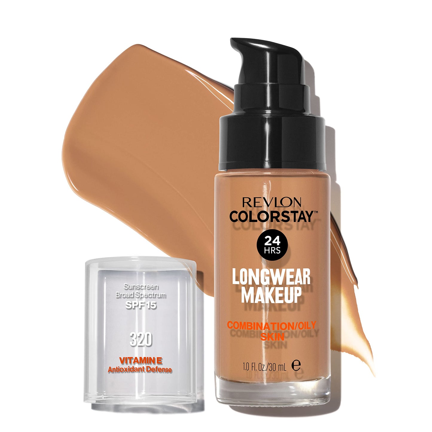 Base Líquida Revlon True Beige FPS 15 para Piel Mixta y Grasa