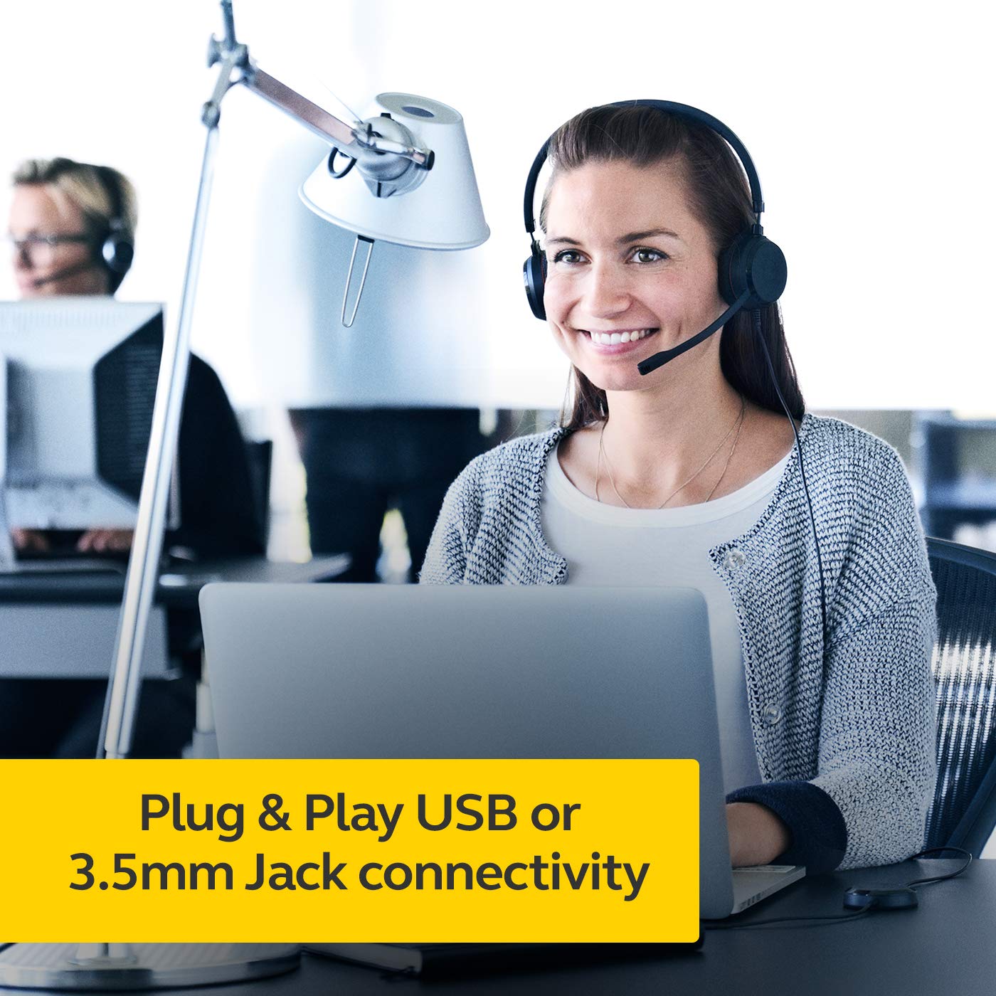 Jabra Evolve 30 II UC Auriculares estéreo con Cable