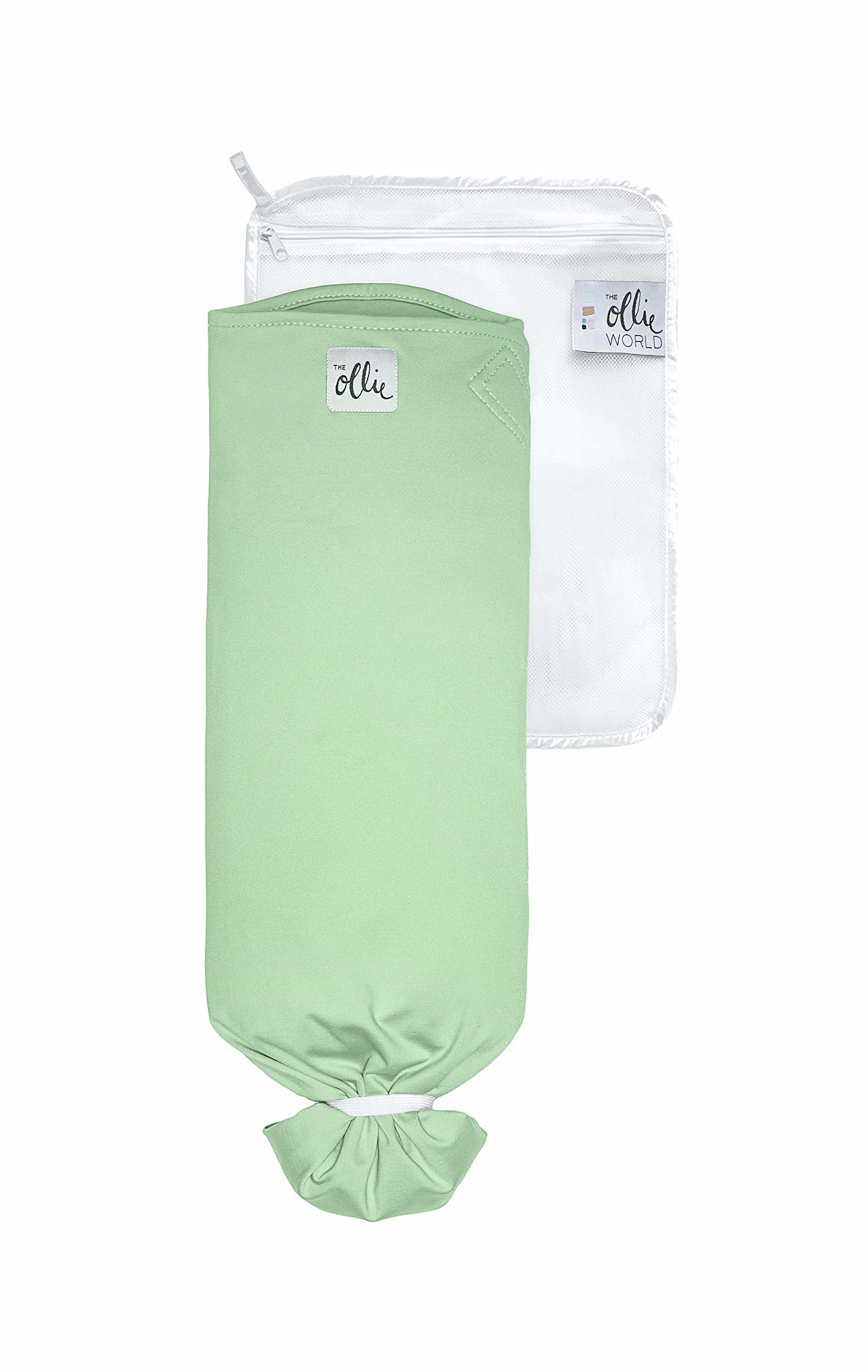 The Ollie Swaddle -- Helps to Reduce The Moro (Startle) Reflex -- Made from a Custom Designed Moisture-Wicking Material (Meadow)