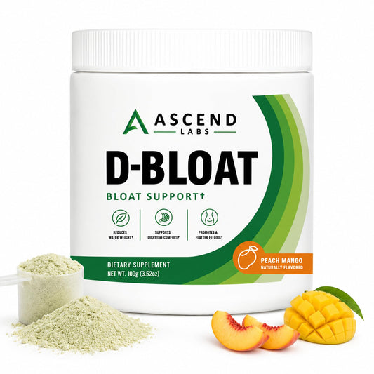 Suplemento Ascend Labs Melocotón Mango Antibloat