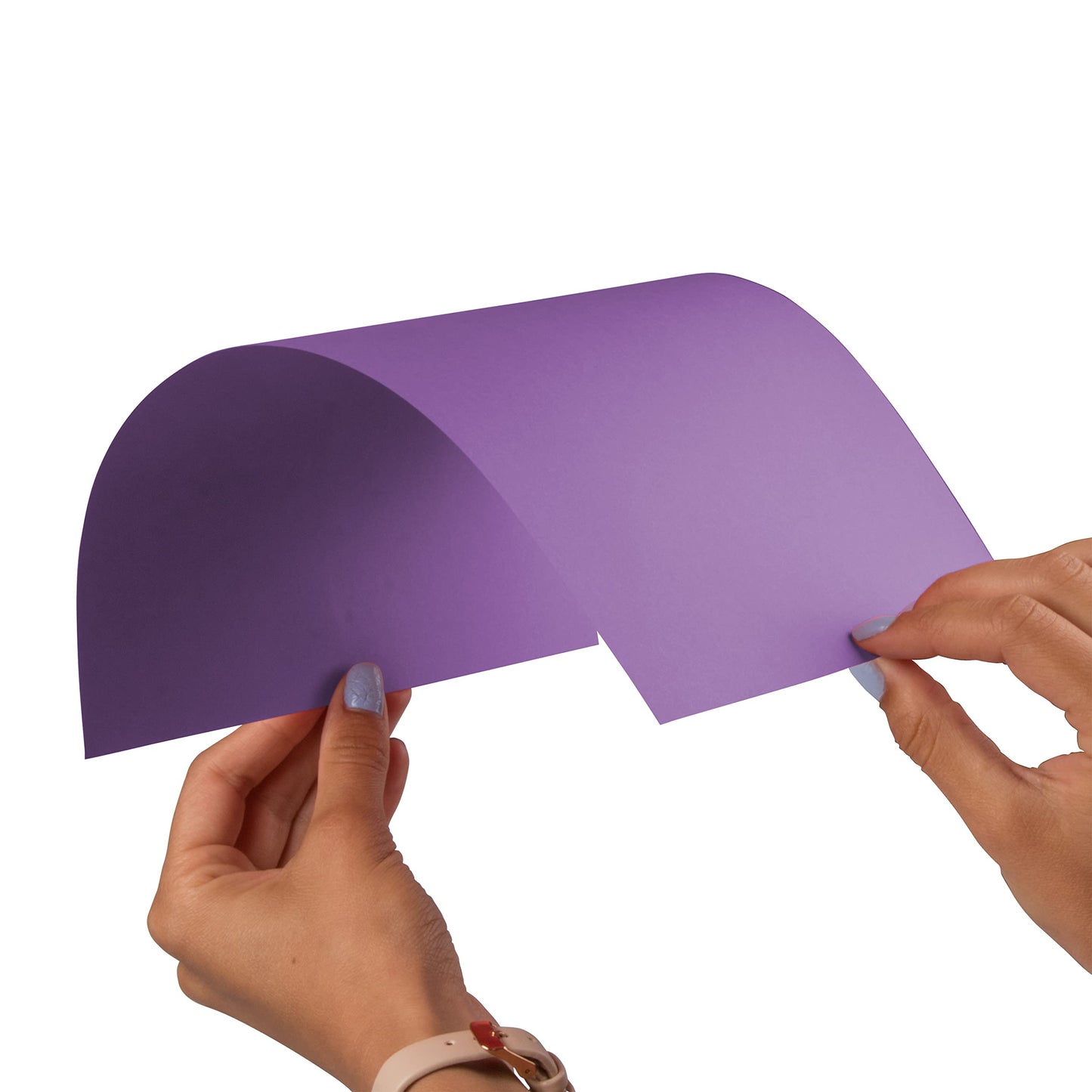 JAM PAPER Papel de color de 25 libras, 90 g/m², 8,5 x 11 pulgadas, color violeta reciclado, 100 hojas por paquete