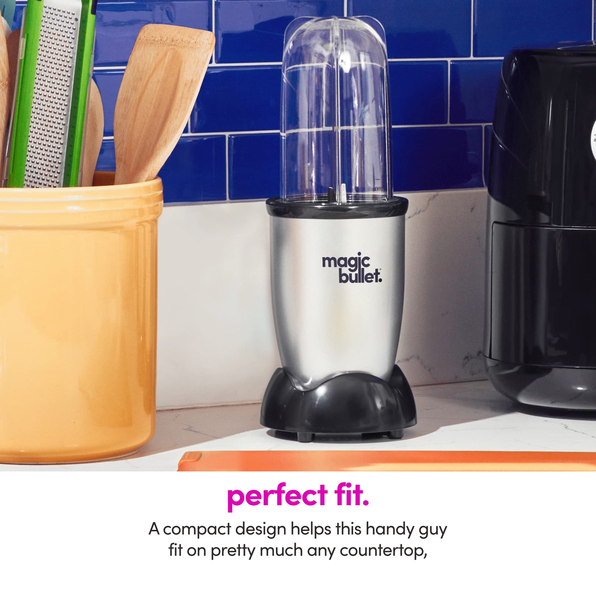 Batidora NutriBullet by MagicBullet Plateada Compacta
