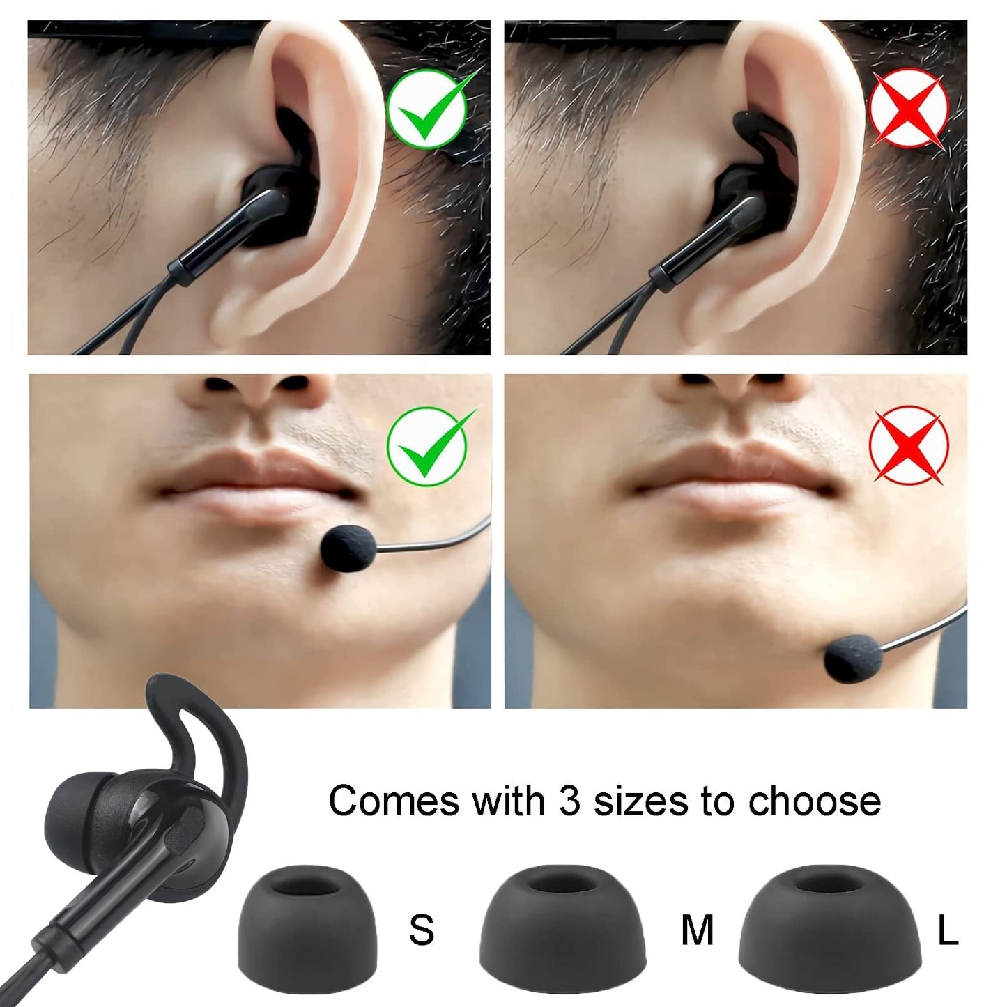 MIMIRACLE - Auriculares para árbitros para 4 personas, tipo C, oído derecho, sistema de comunicación profesional para árbitros con brazaletes para auriculares, intercomunicador Bluetooth para fútbol