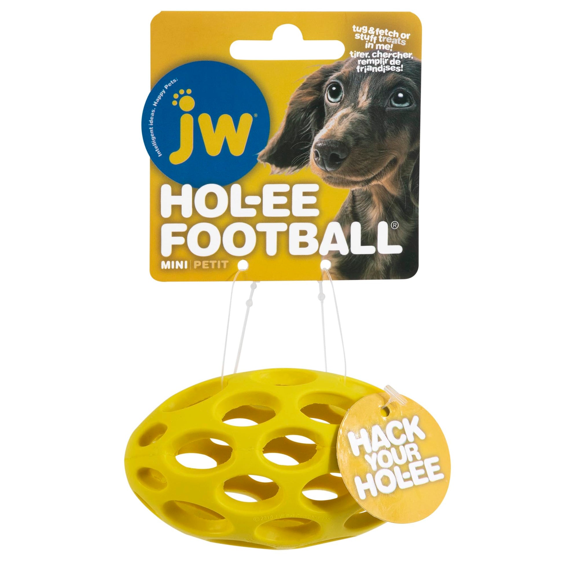 Balón de Fútbol HOL-EE JW Pet Company Mini para Perro