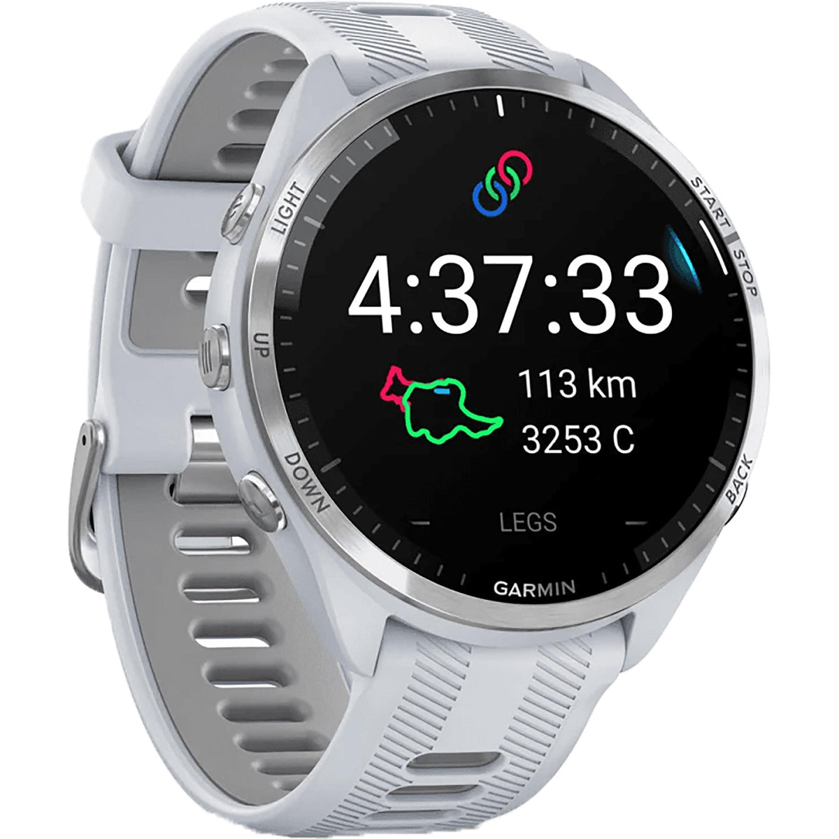 Reloj GPS Titan Garmin Forerunner 965 steinweiss hellgrau para Unisex