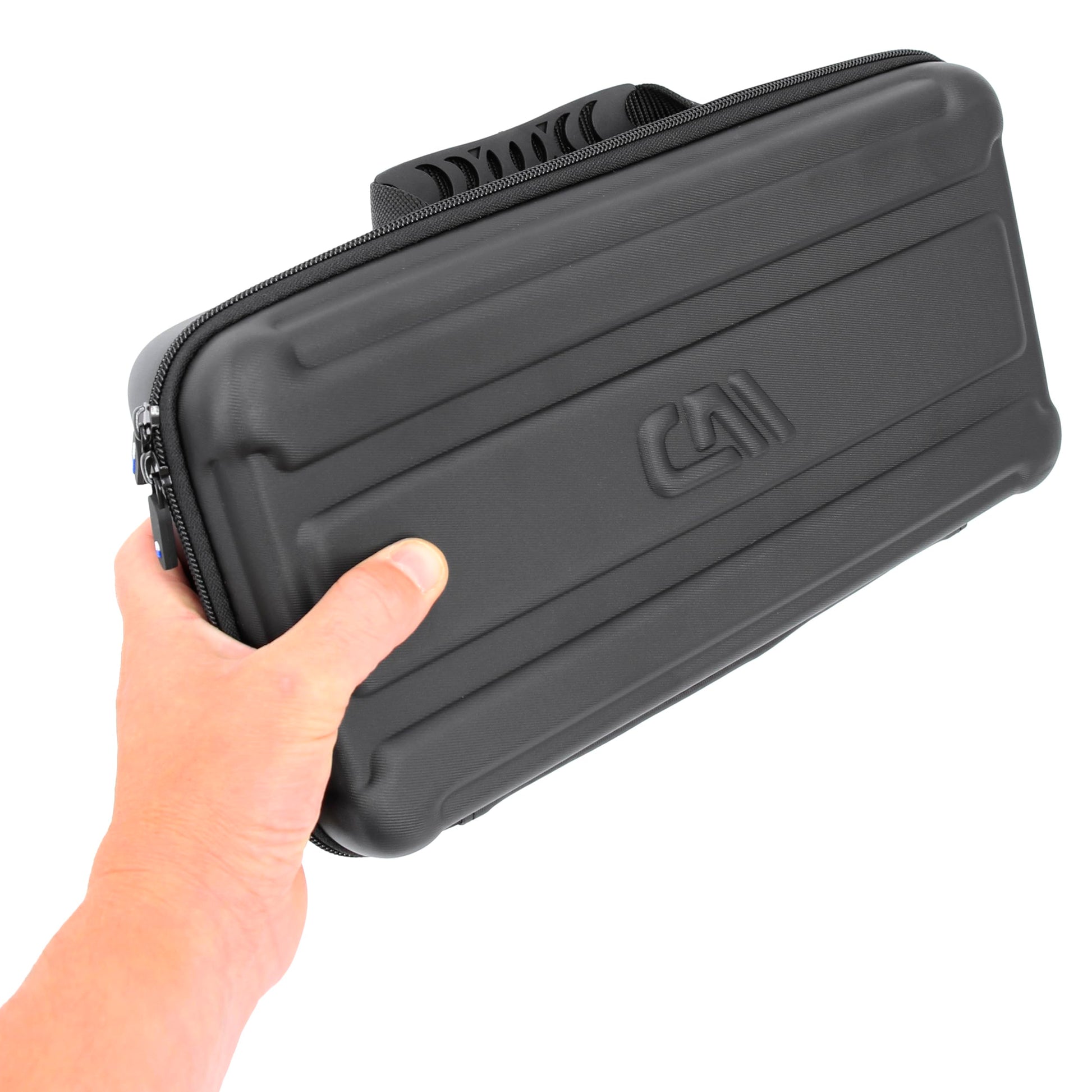 CASEMATIX - Funda de transporte compatible con el tocadiscos Audio Technica AT-SB727, exterior resistente a los impactos con interior de espuma