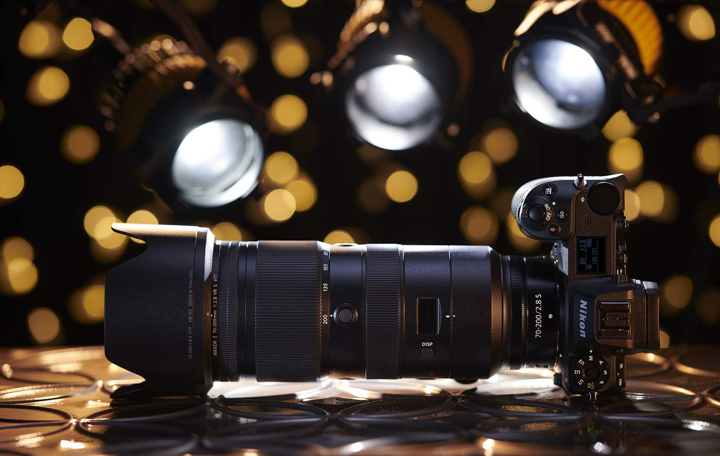 Nikon Nikkor Z 70-200mm f/2.8 VR S, Negro