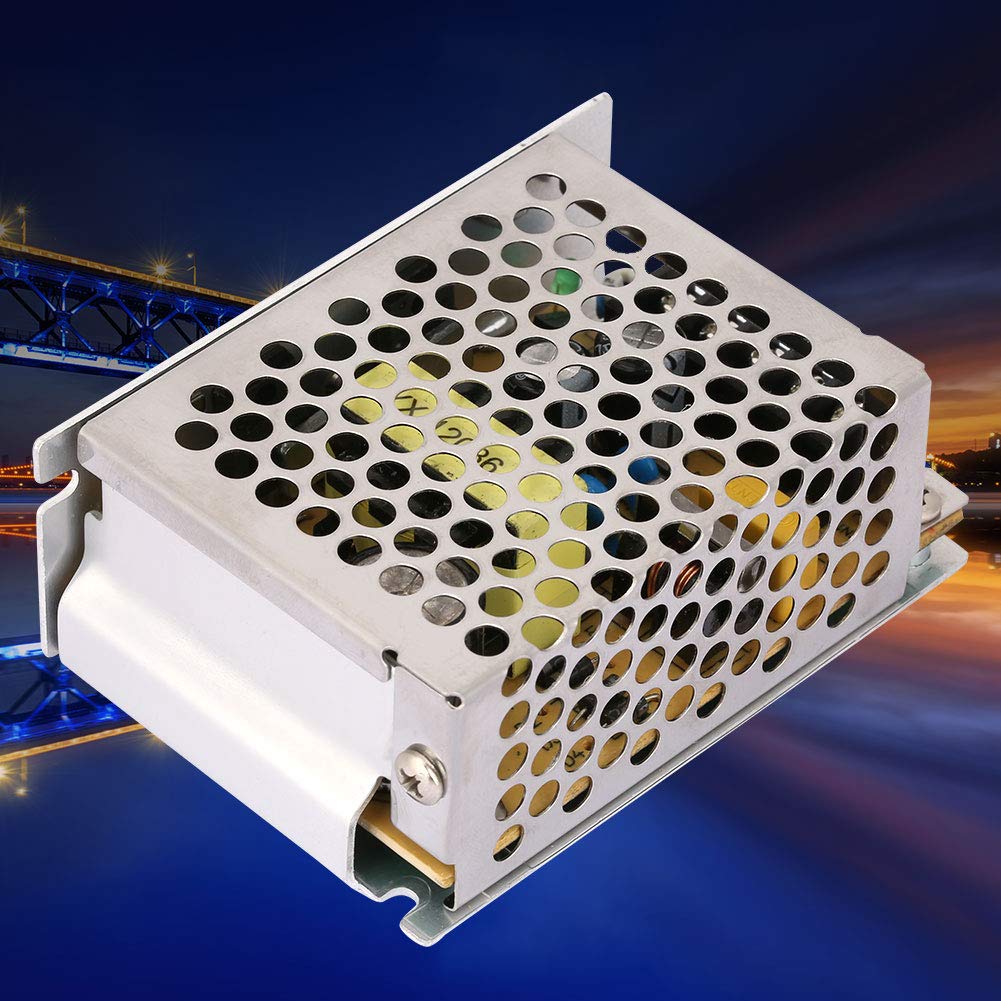 Fuente de alimentación de interruptor regulado universal de 12V 5A AC/DC para LED, convertidor de voltaje, interruptor regulado de fuente de alimentación, rendimiento antiinterferencias
