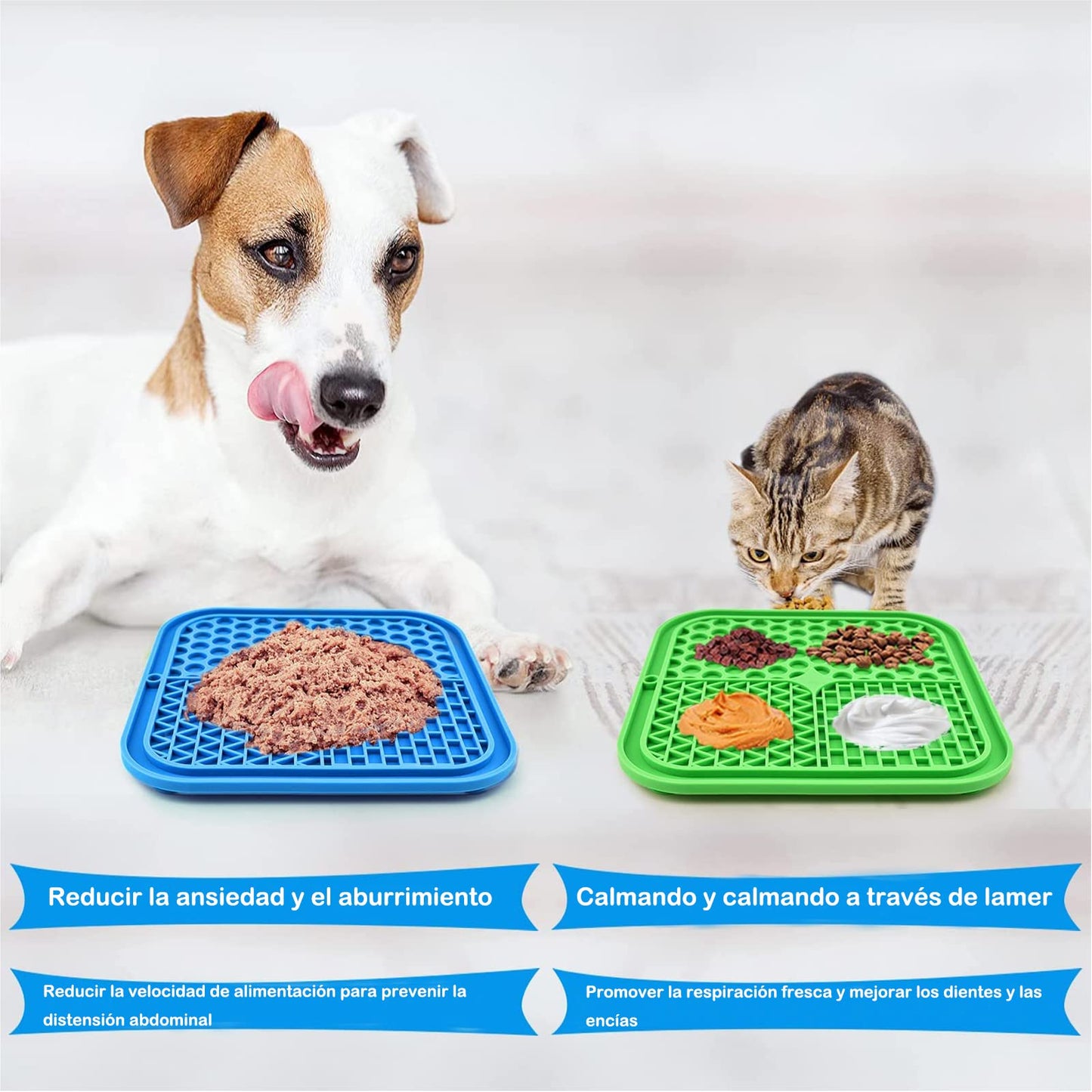 Alfombrilla para Lamer Perros con Ventosas de Silicona para Alivio de la Ansiedad y Entretenimiento