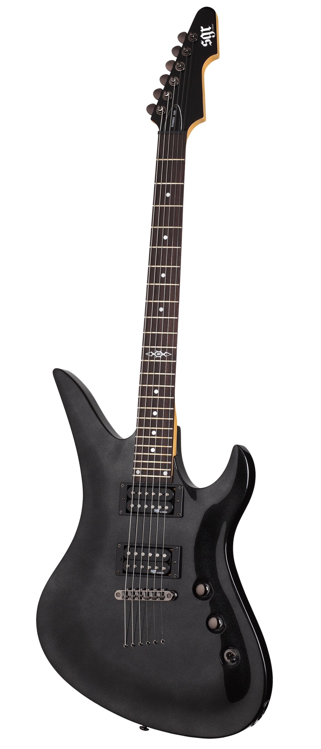 Sgr By Schecter ISSGRAVENGERBLK Guitarra Avenger, Negro Negro