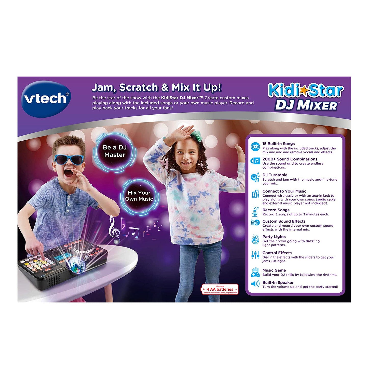 Mezclador de DJ VTech Kidi Star