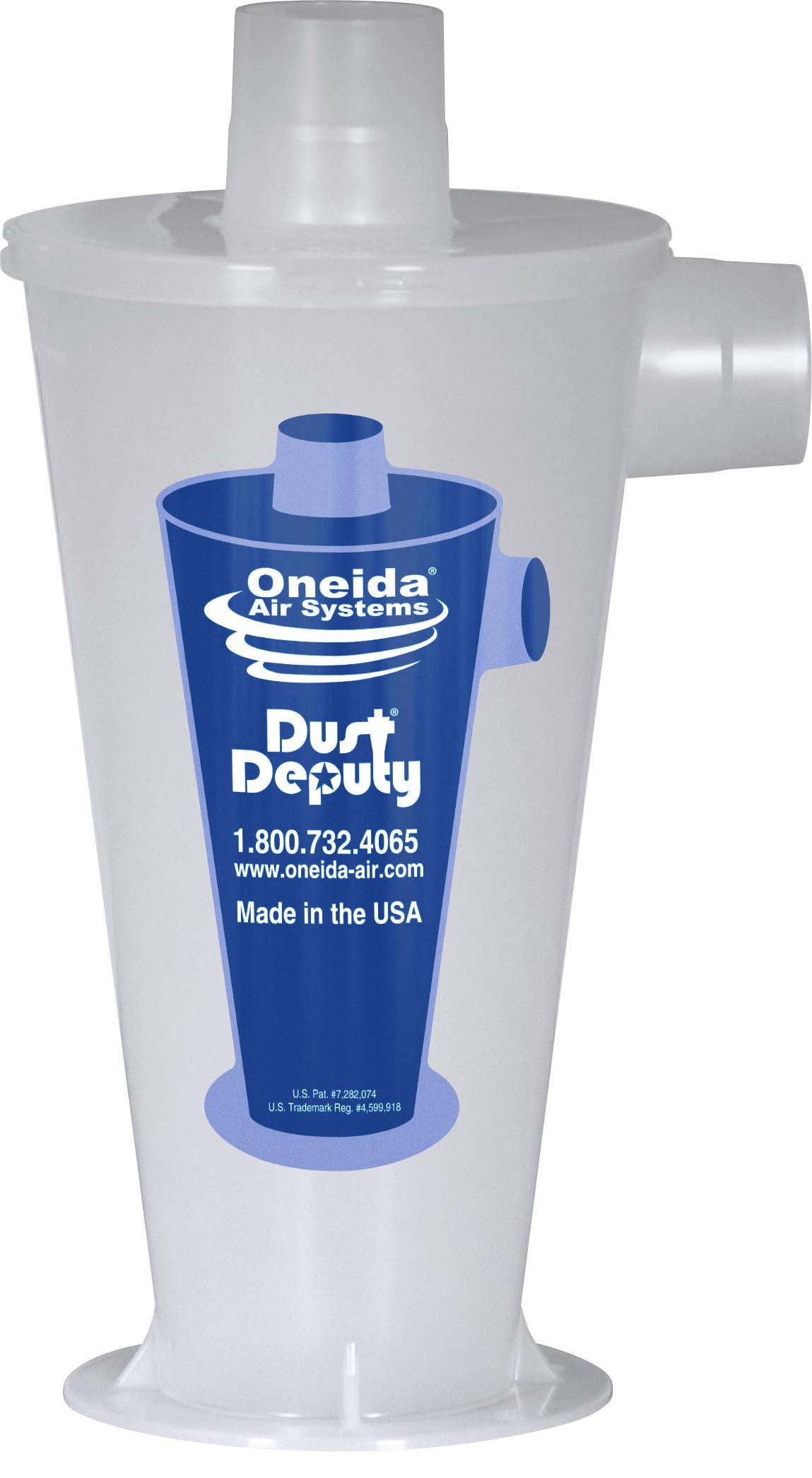 Separador de Ciclón DIY Antiestático Antipolvo