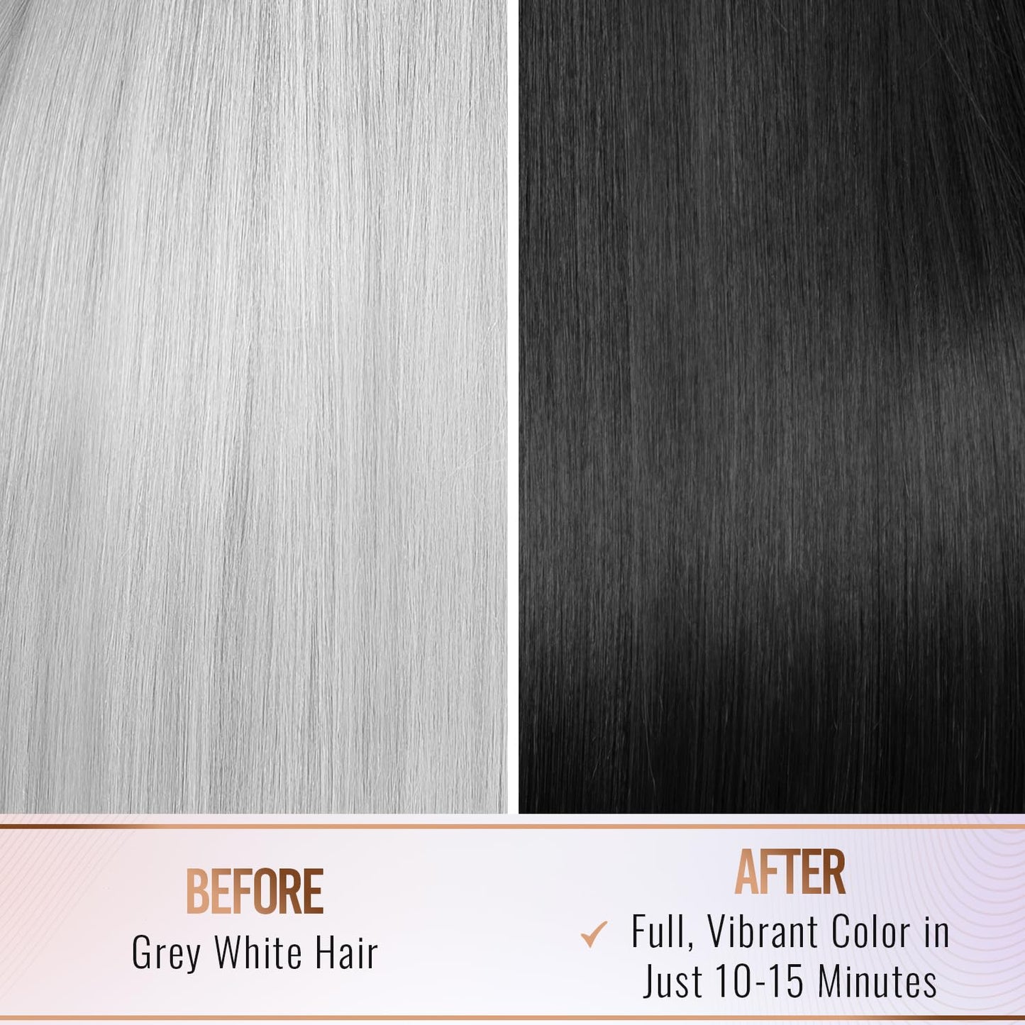 Herbishh Hair Color Shampoo for Gray Hair– Hair Dye Shampoo with Argan Hair Mask–Tamaño de viaje-Tiñe el cabello en minutos–Color de larga duración–10pack+1pack (Black)