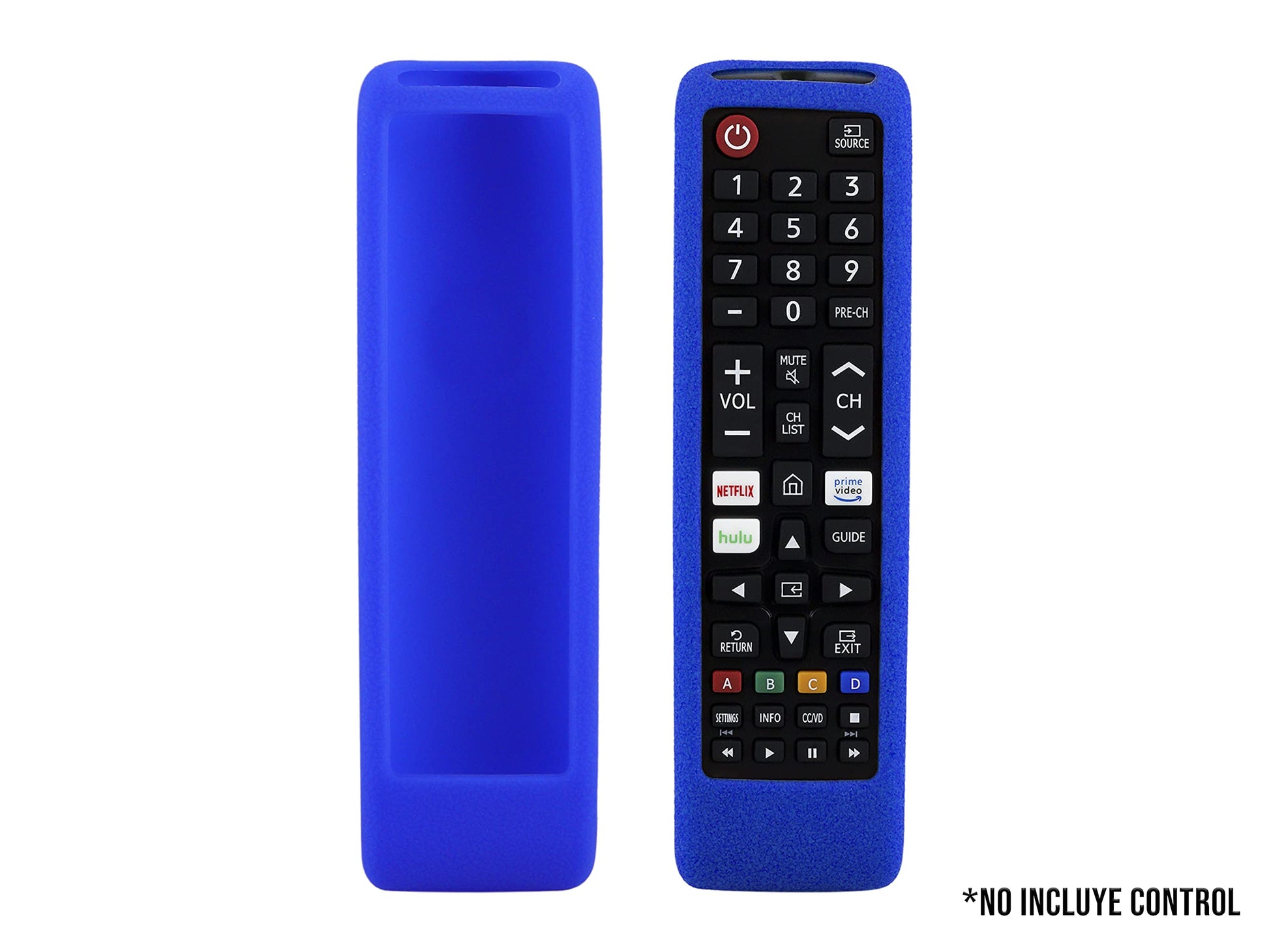 Funda para Control Samsung BN59-01315A BN59-01199F AA59-00666A AA59-00741A Silicon Case Protector (Blue)