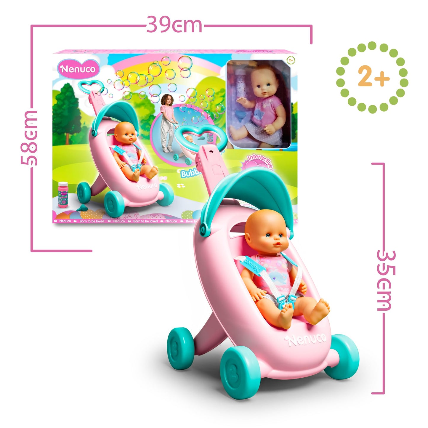Sillita de Burbujas Nenuco Famosa NFN64000