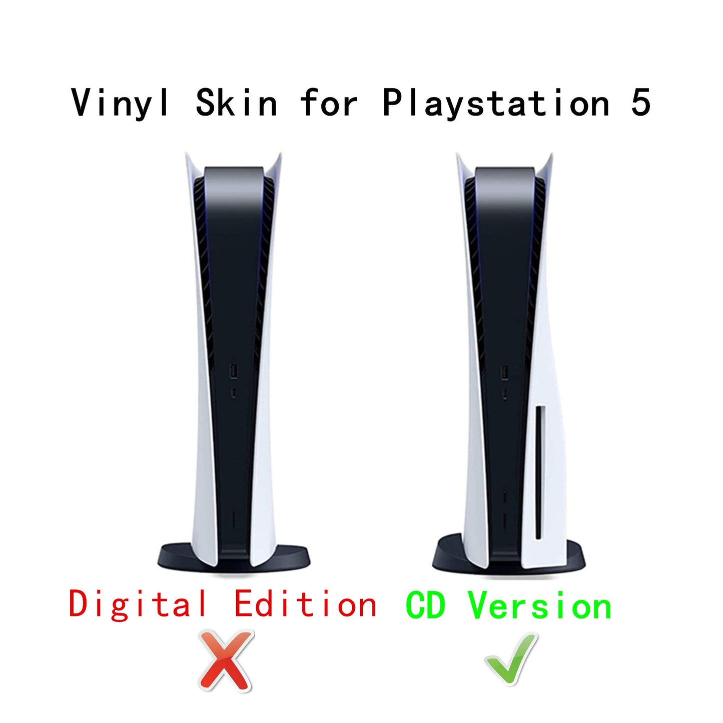 Calcomanías de Vinilo Ps5 Edición Digital PlayStation 5 Amarillo Azul Fuego Versión CD
