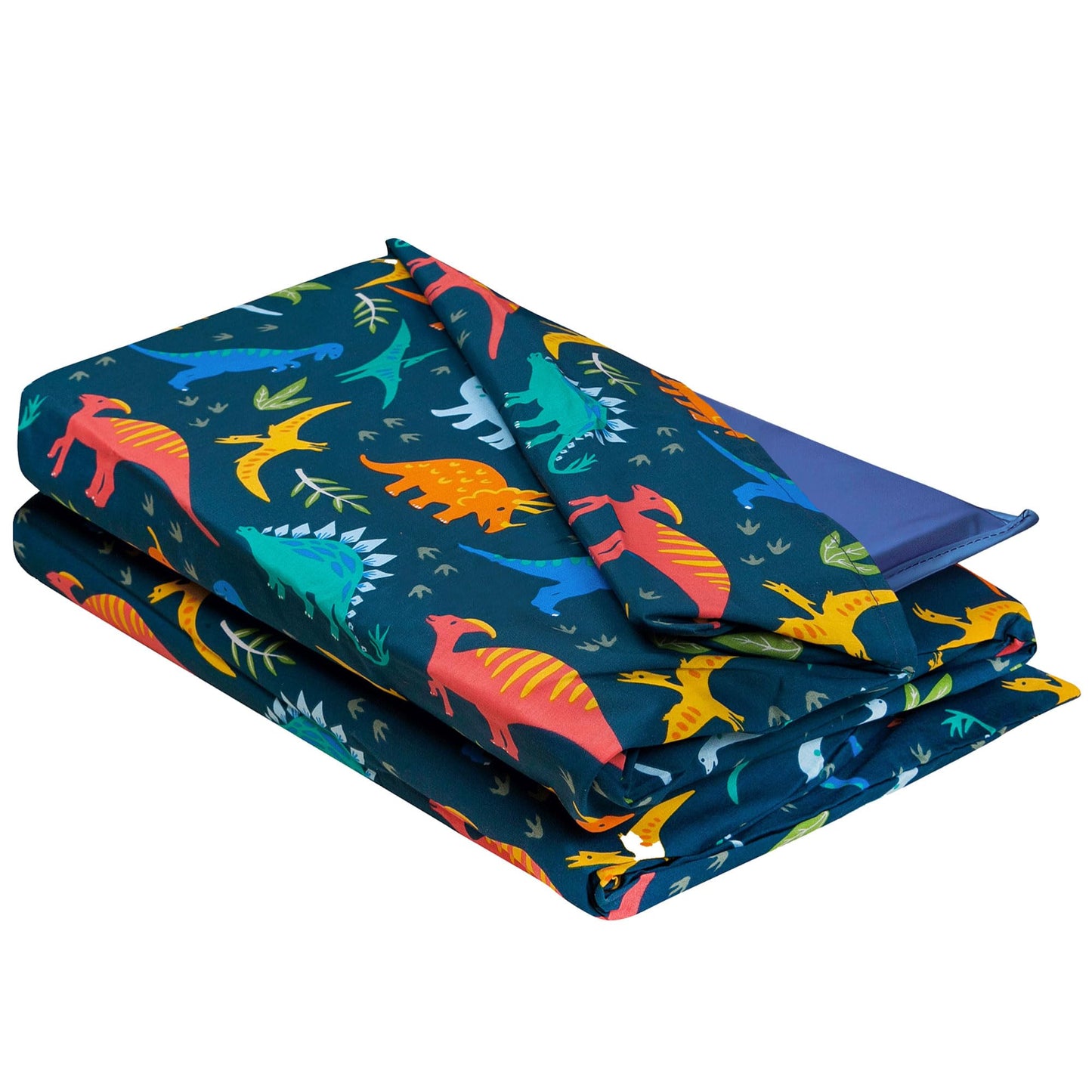 Wildkin - Funda de algodón para Siesta para niños, Suave, Cosida en Solapa, Duradera y se Adapta a tapetes de Vinilo de 1.5 Pulgadas, Dinosaurios jurásicos