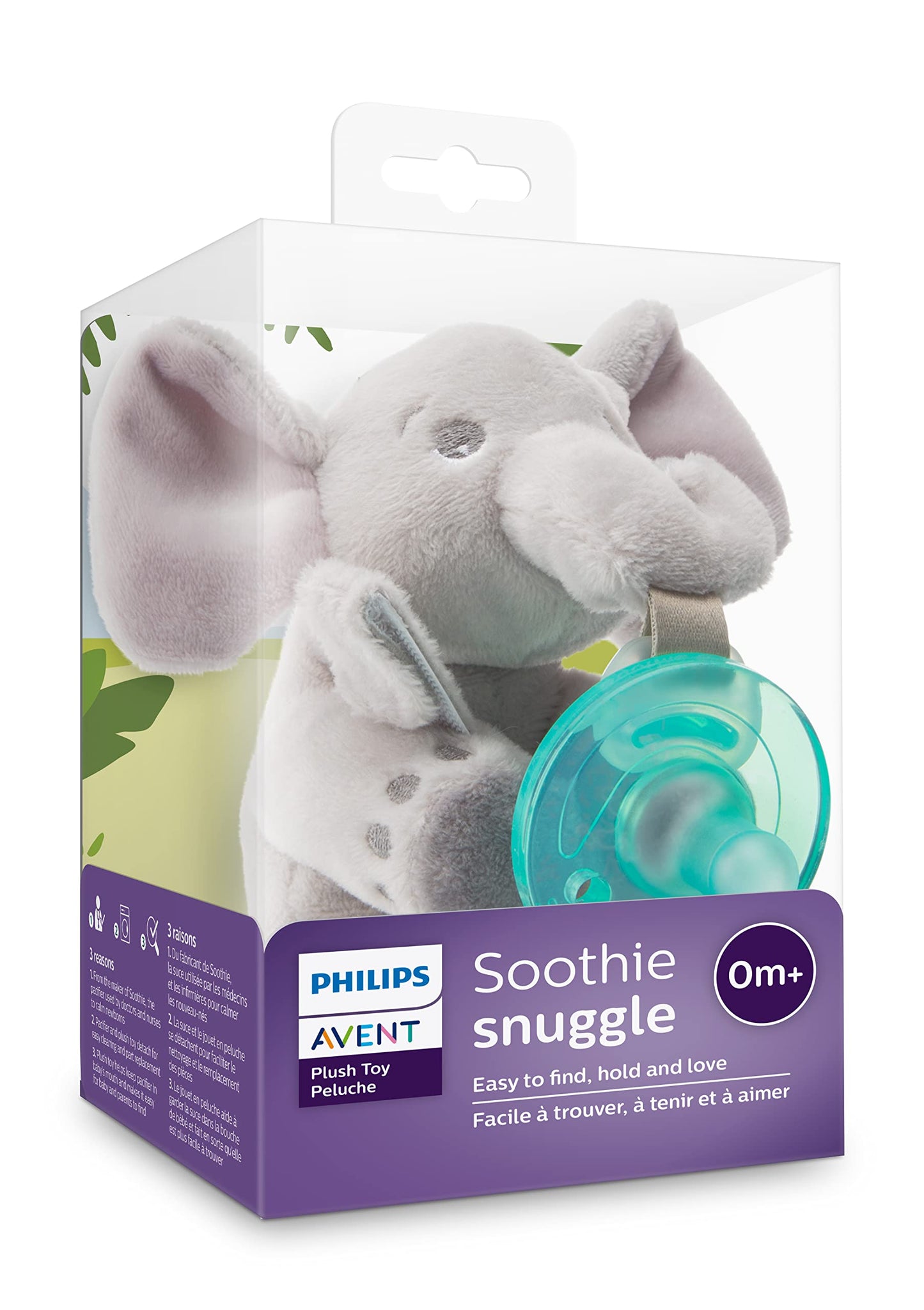 Chupete Philips Avent Elefante Estándar para Bebé 0-3 Meses