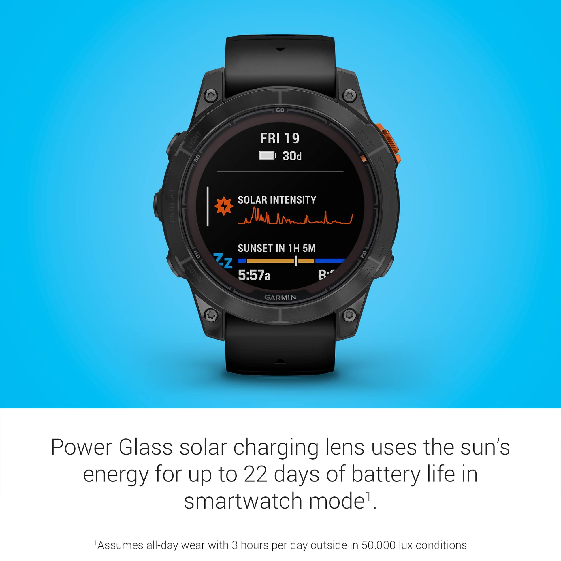 Garmin Fenix 7 Pro Solar, Gris Pizarra/Negro 47 mm