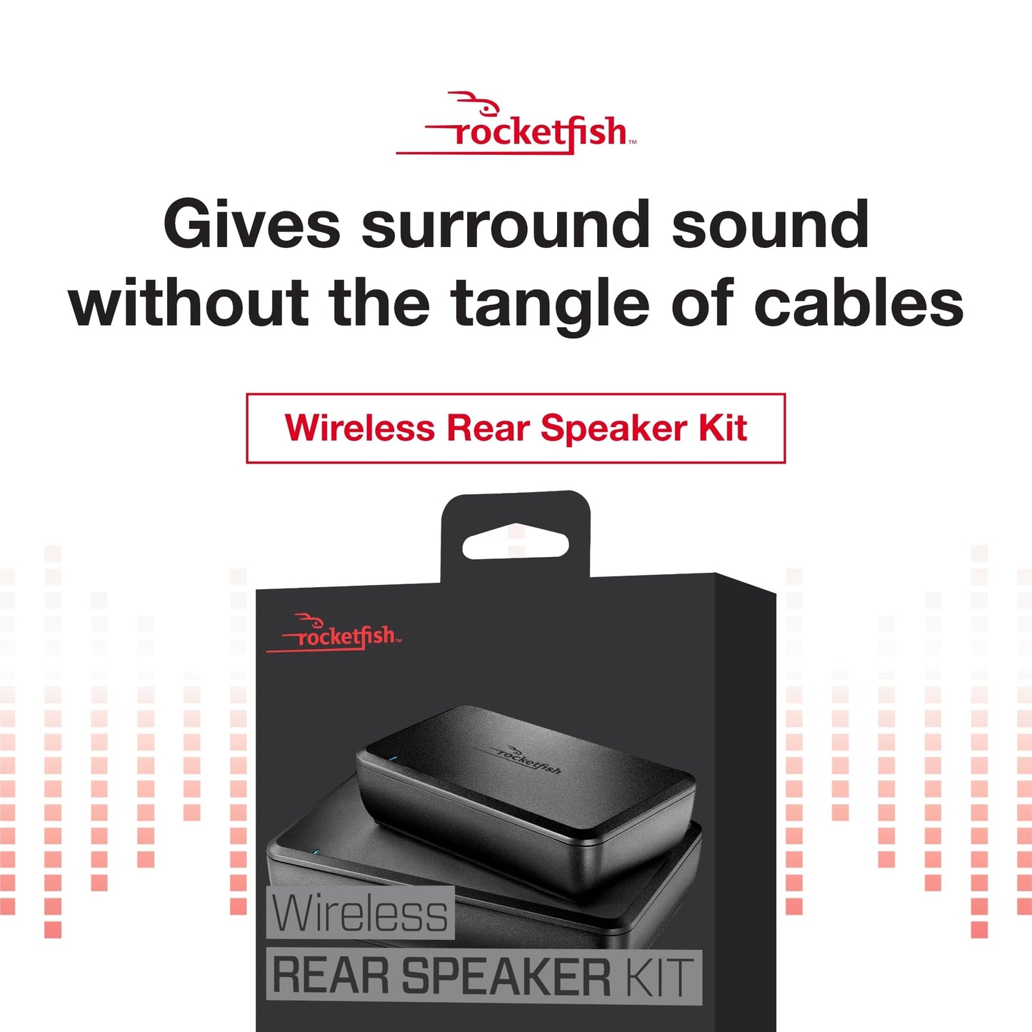 Rocketfish Wireless Home Theater Rear Speaker Kit - Model: RF-WRSK18