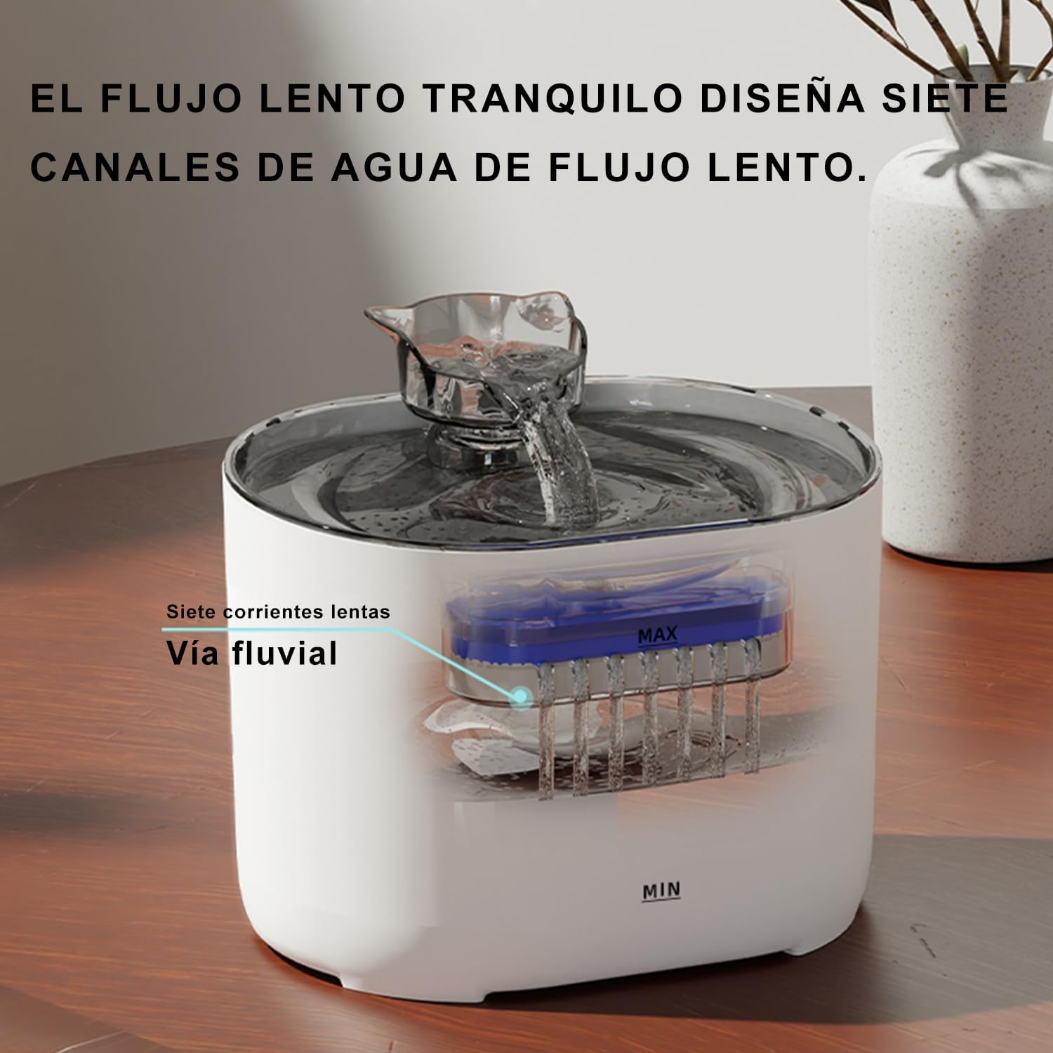 Filtros para Fuente de Gatos ESRAIN Resina y Carbón Activo 8 Piezas