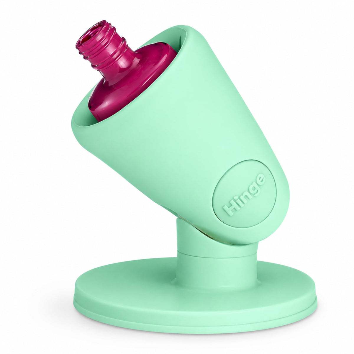 tweexy - Soporte para botella de esmalte de uñas sin inclinar, soporte para esmalte de uñas antiderrames, inclinado, succión de bloqueo de aire IntelliStick | pintura de uñas, herramientas de arte de