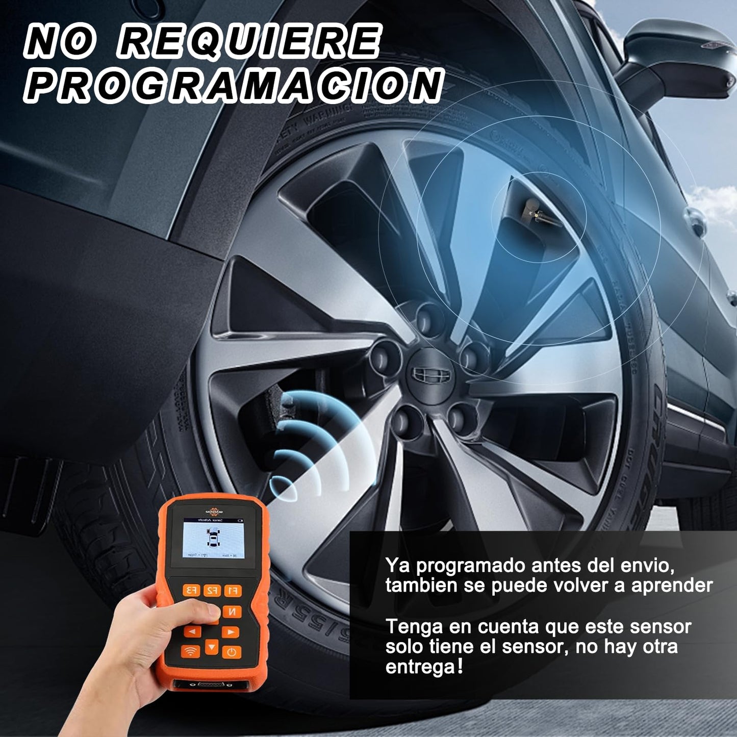 Sensor TPMS MYAIOL 315MHZ Compatible con Chevy GMC Buick Cadillac Pontiac 4 Piezas