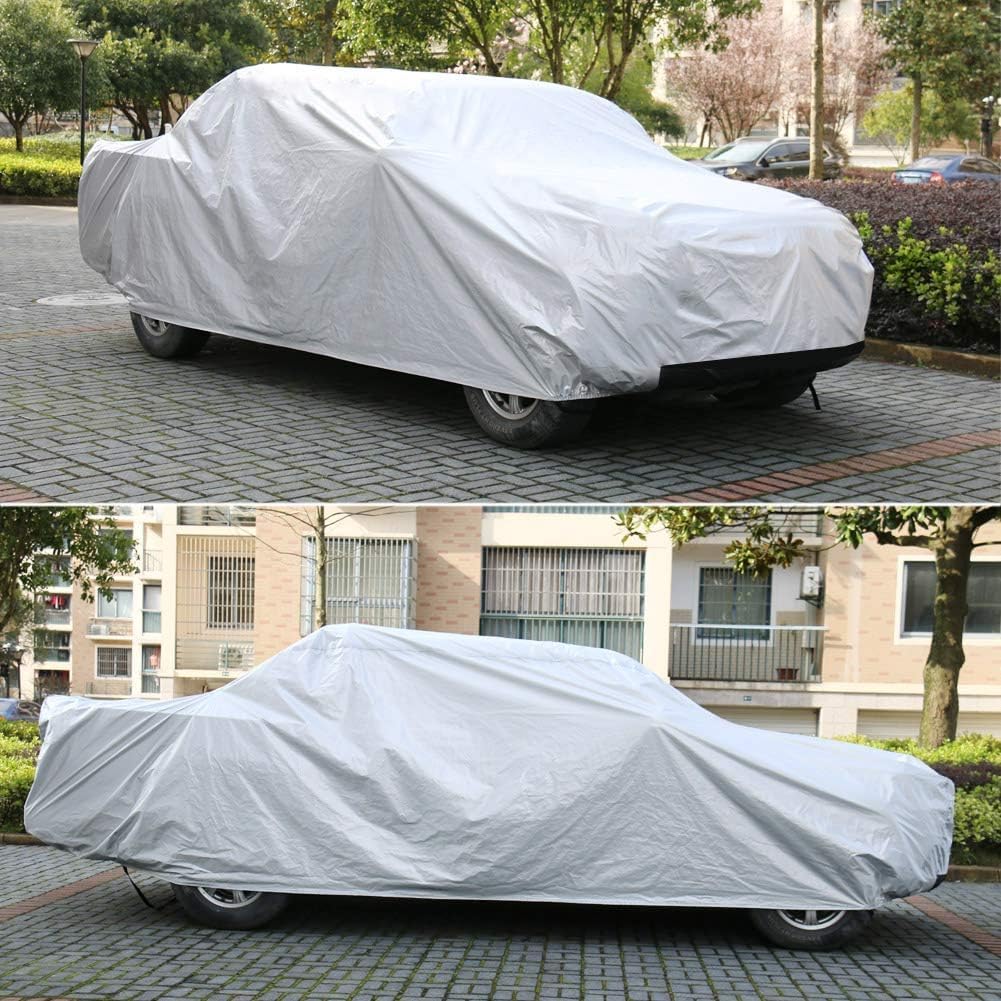 kayme - Funda de 6 Capas para camioneta, Impermeable, para Todos los climas, Resistente, para Exterior, protección contra Lluvia, Sol, Rayos UV, Ajuste Universal (hasta 6.09 m de Largo), XL+