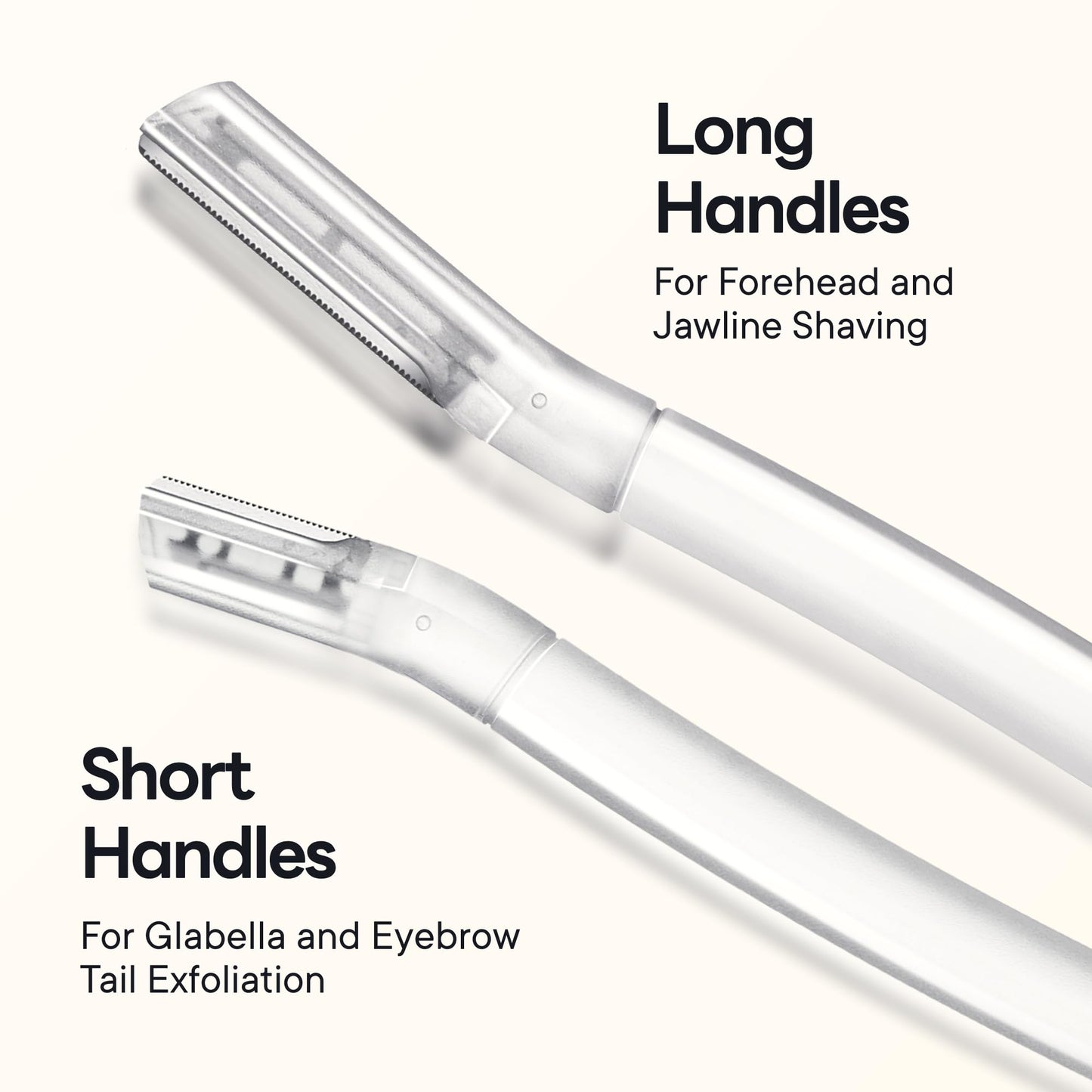 Maquinilla de afeitar Dermaplane para mujeres, herramienta de dermaplaning, maquinillas de afeitar faciales para mujeres y hombres, recortadora de cejas y afeitadora depilatoria facial, cuchillas de