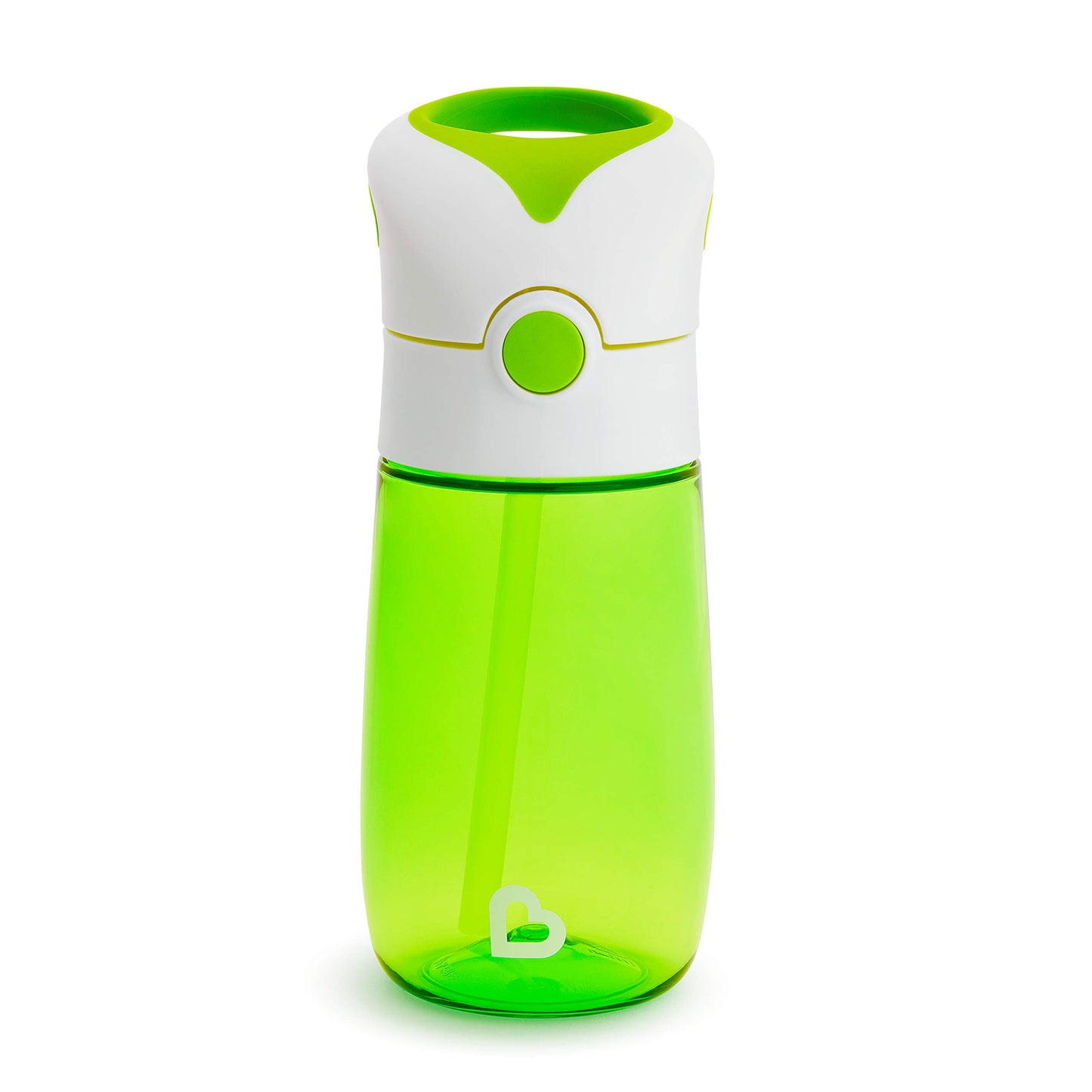 Flip and Go Tritan Straw Cup, 12 Ounce, Green