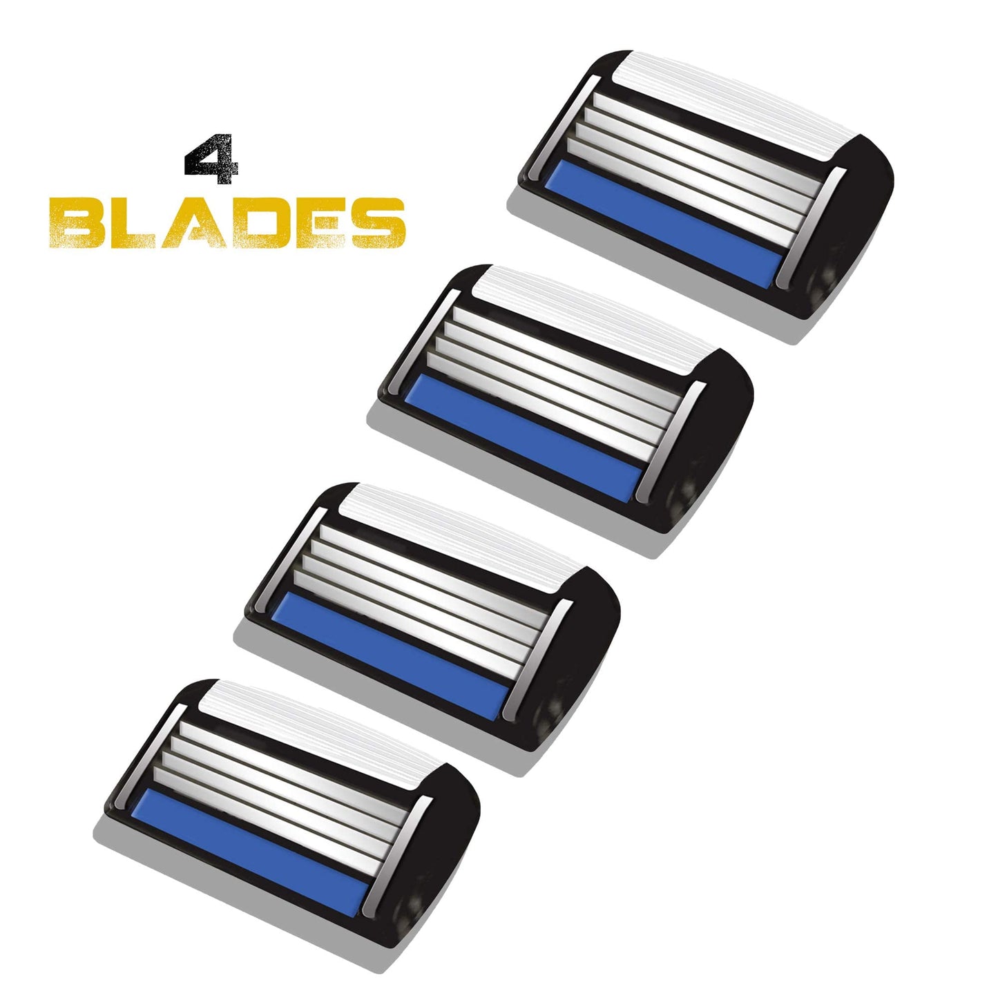 HeadBlade HB4 FourBlade Shaving Cartridges (4 Blades)