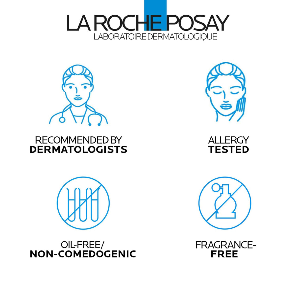 La Roche-Posay - Limpiador espumoso purificante Toleriane, 13.52 onzas líquidas Oz.