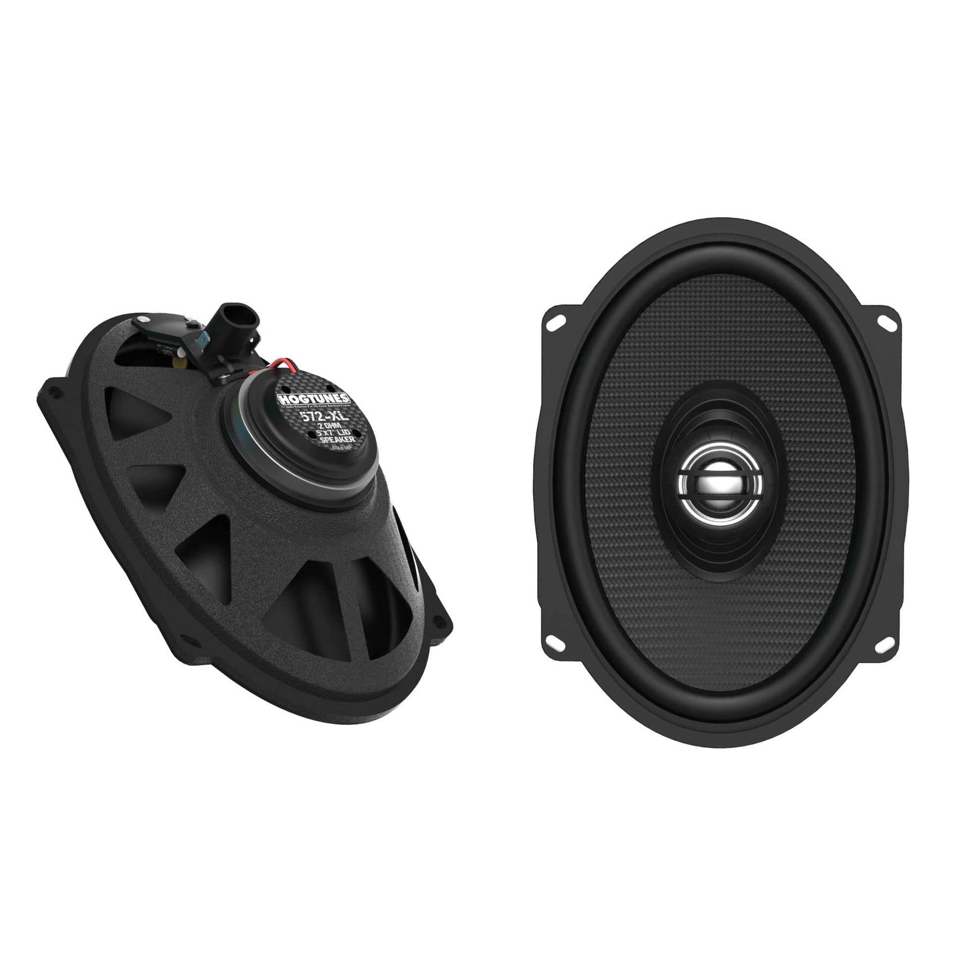 Hogtunes XL 572-XL Altavoces de tapa de repuesto de 5 x 7 pulgadas
