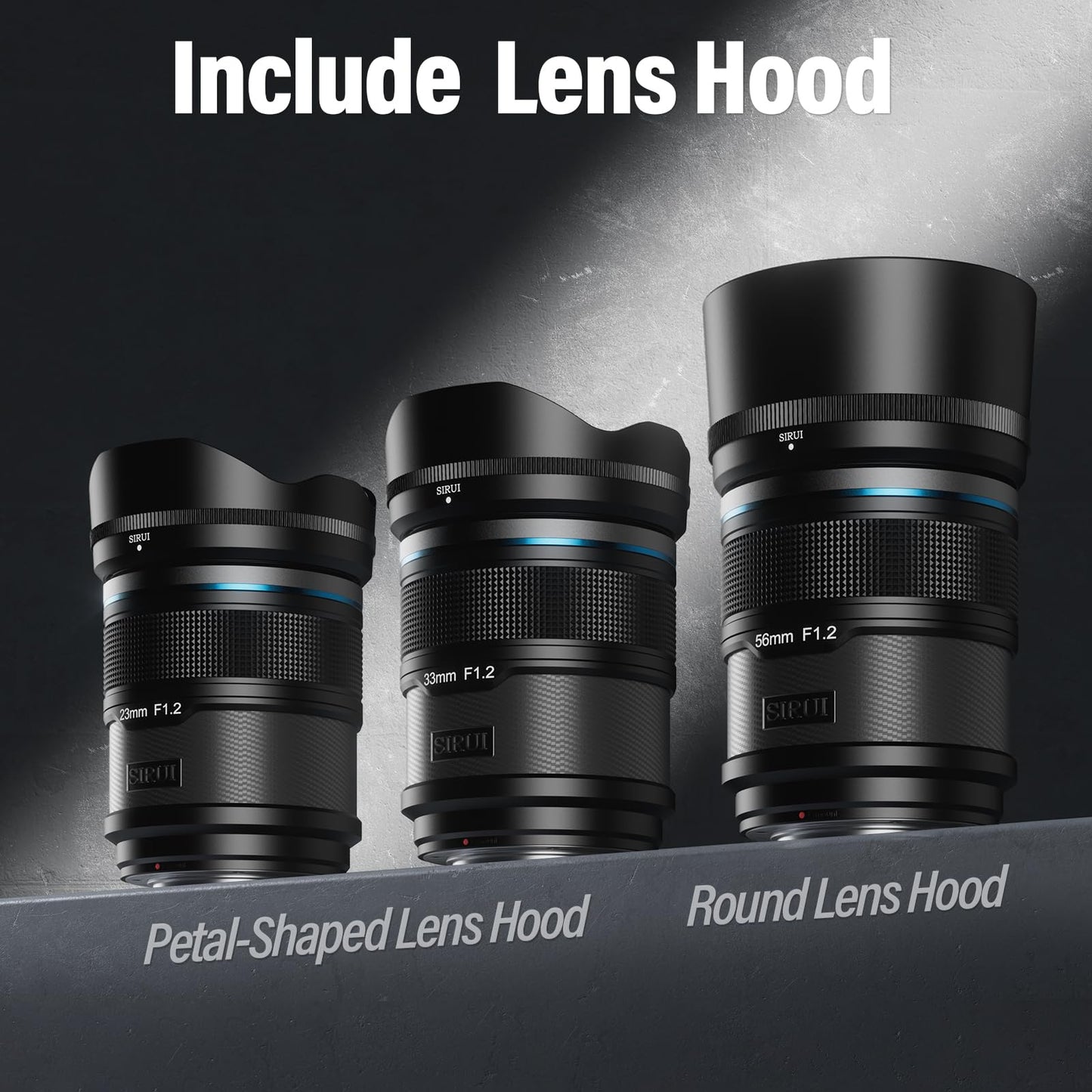 Sirui Sniper 23mm Autofocus Lens, F1.2 Wide Angle APS-C Camera Lens for A5 A6 A7 FX A9 ZV-E Series (E Mount, Black)