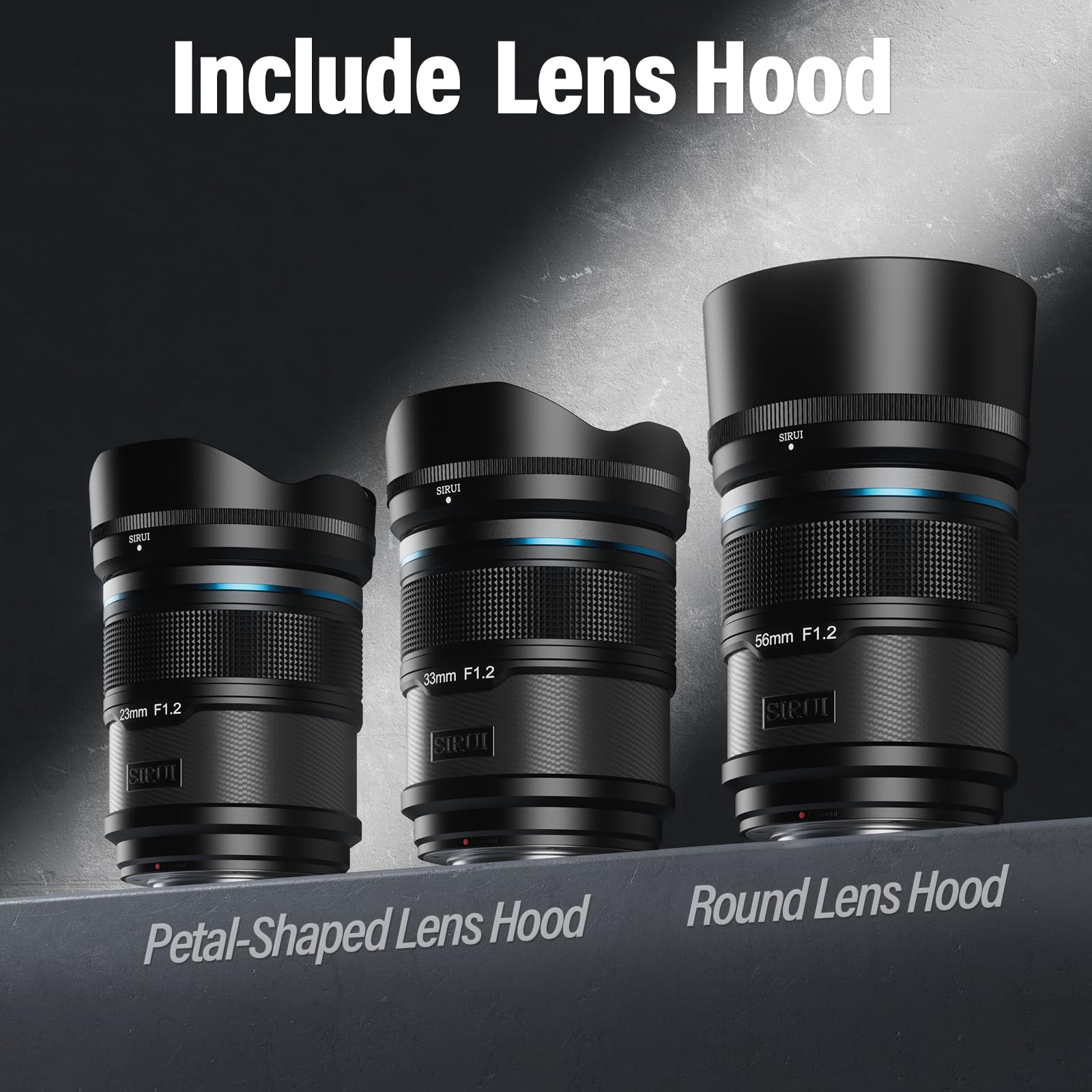 Sirui Sniper 23mm Autofocus Lens, F1.2 Wide Angle APS-C Camera Lens for A5 A6 A7 FX A9 ZV-E Series (E Mount, Black)