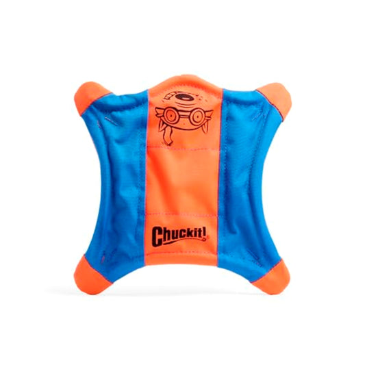 Chuckit! Flying Squirrel, Multicolor, Medium (10 in x 10 in)