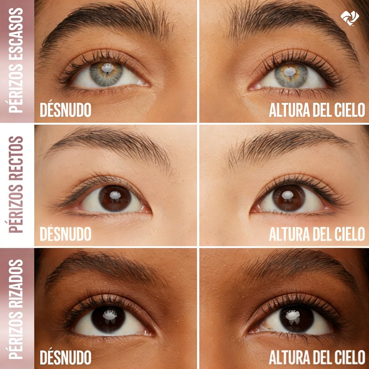 3PCS Máscara de Pestañas, A Prueba de Agua, 24H Larga Duración, Volumen y Alargamiento 3D, Libre de Grumos,con 300 Cerdas para Principiantes, Apt para Ojos Sensibles y Lentes de Contacto, Color Negro