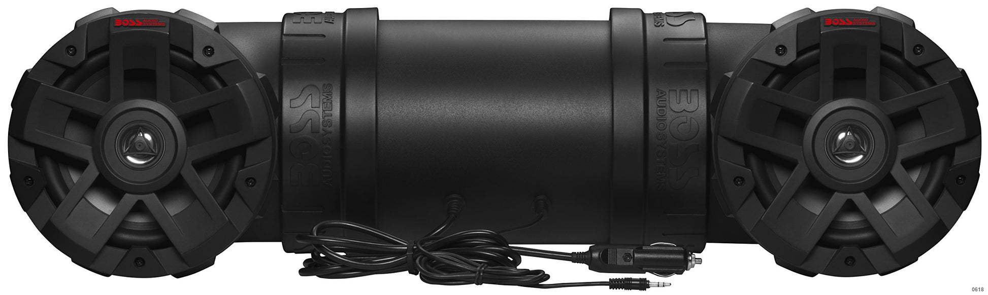 Boss Audio Systems ATV6.5B All-Terrain Sound System - Two 6 x 9 Marine Grade Speakers/Tweeters, Amplified, Bluetooth Remote, Ideal for ATV/UTV and 12 Volt Applications