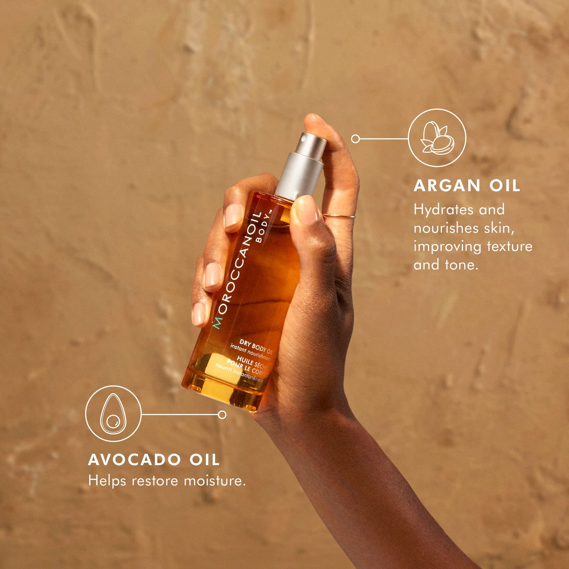 Moroccanoil Aceite Seco Corporal, 50ml